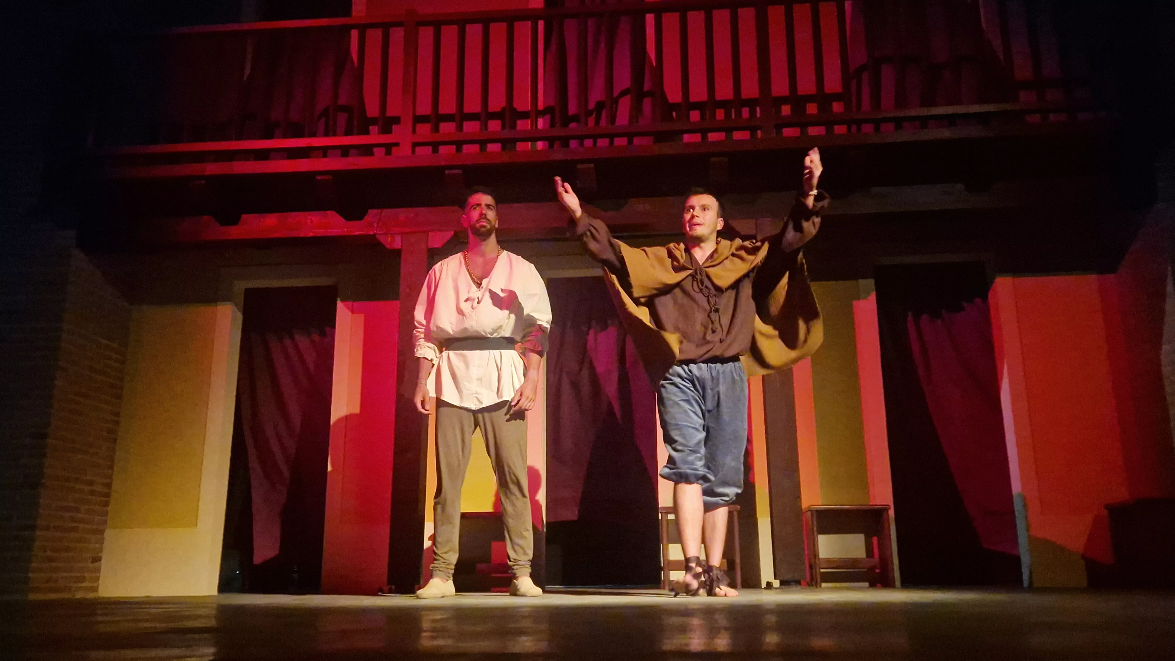 Teatro de Robres, representando a La Celestina. Foto Myriam Martínez 