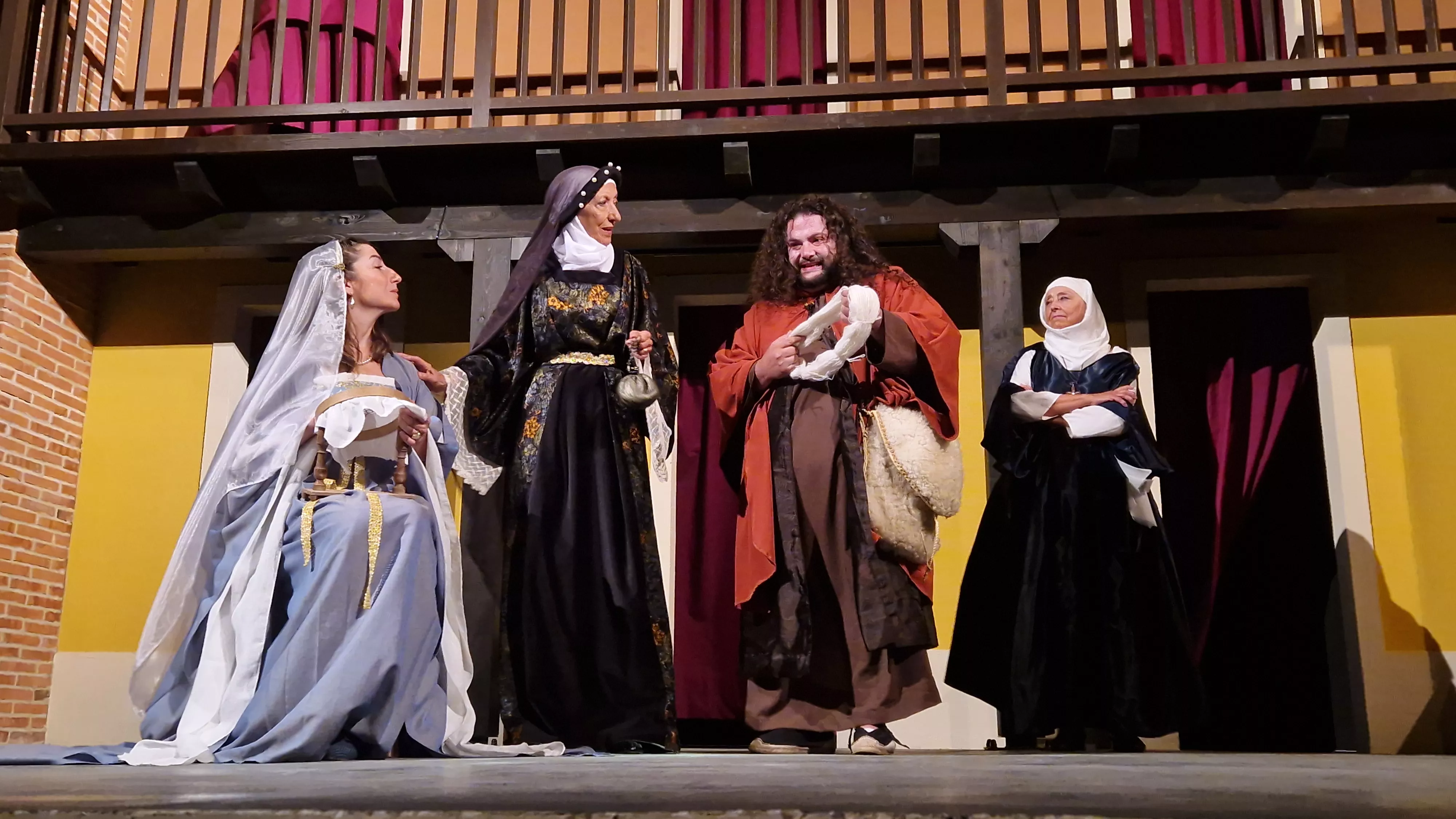 Teatro de Robres, representando a La Celestina. Foto Myriam Martínez 