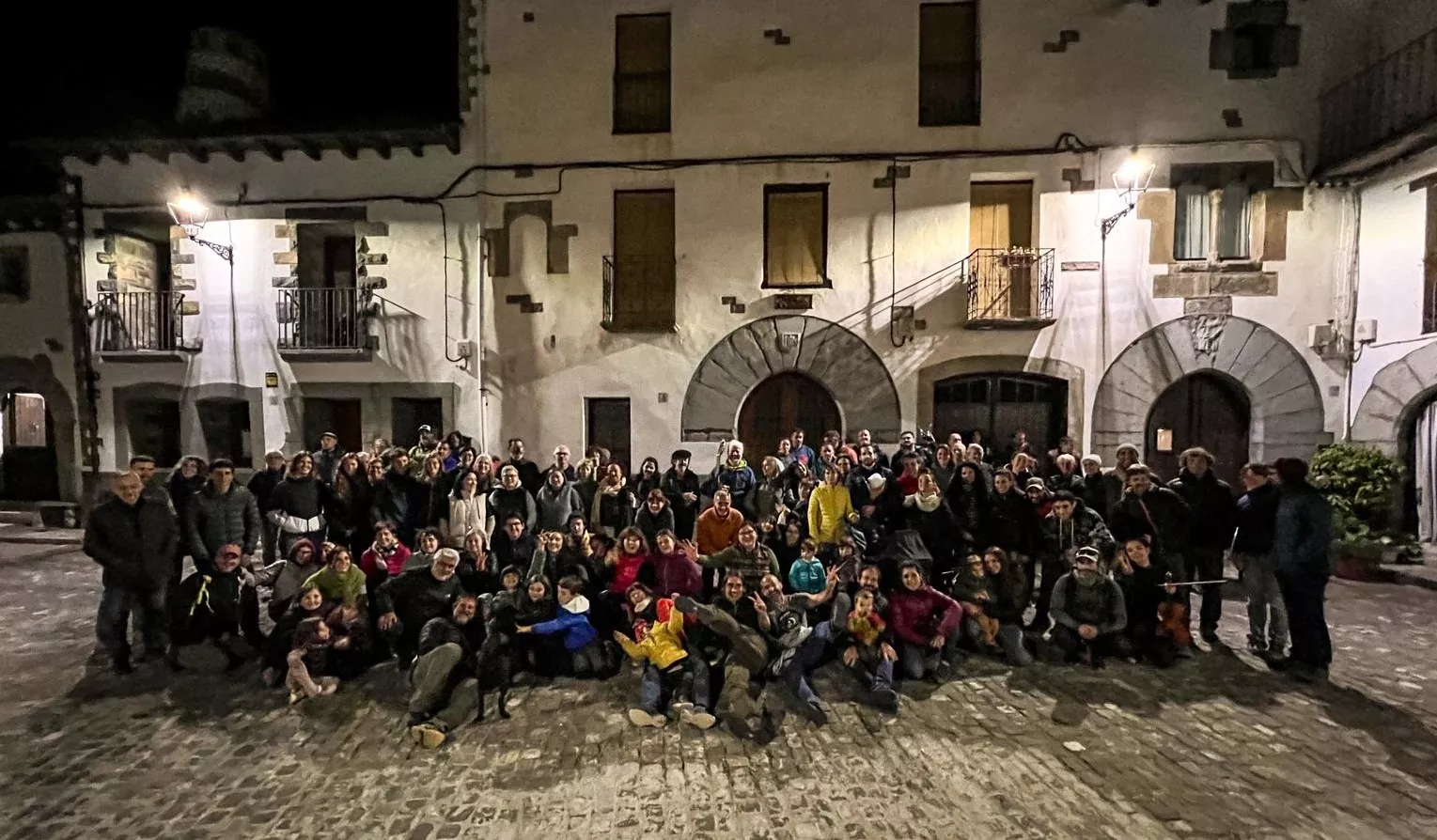 Participantes en las XIII Jornadas Micológicas y Ambientales de Borau.