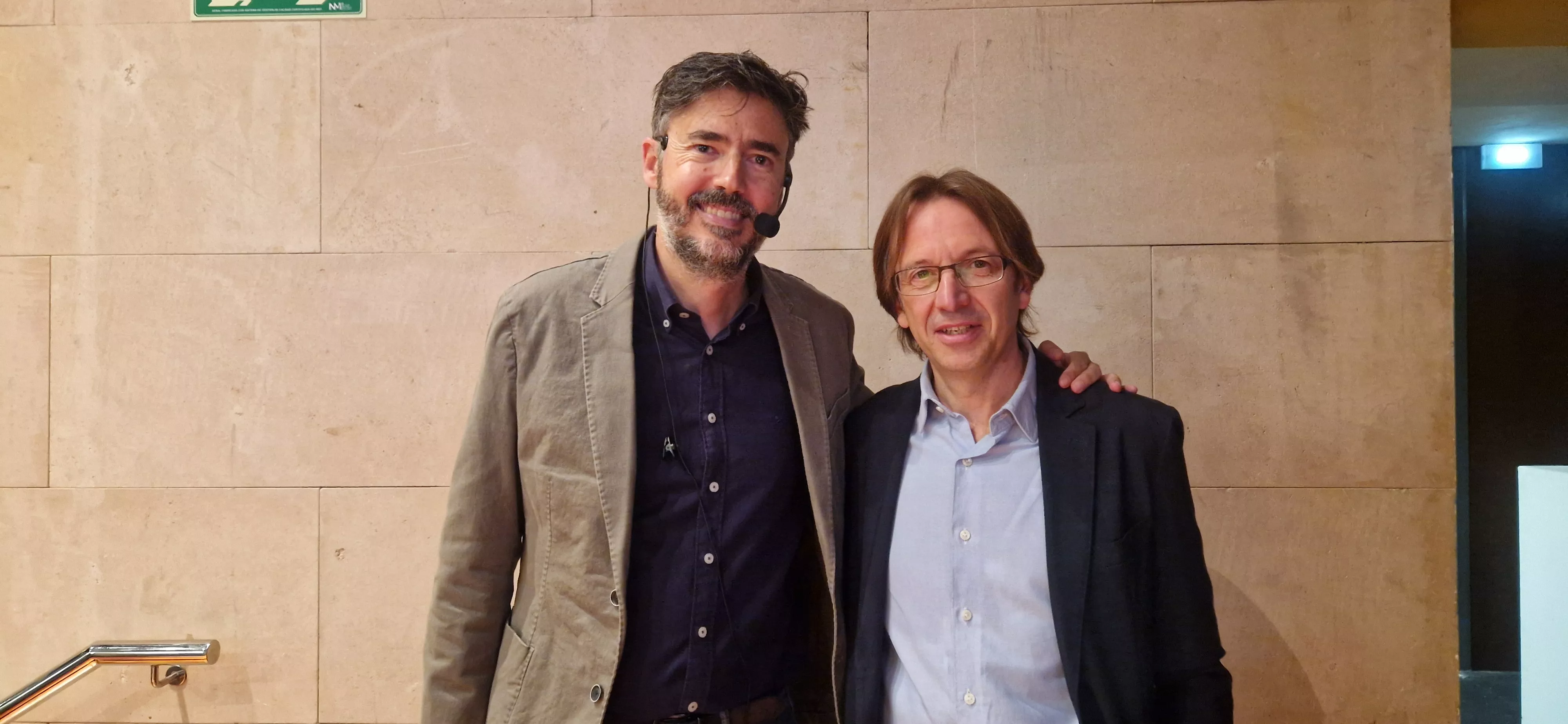 Guillermo Lahera y Javier Olivera. Foto Myriam Martínez