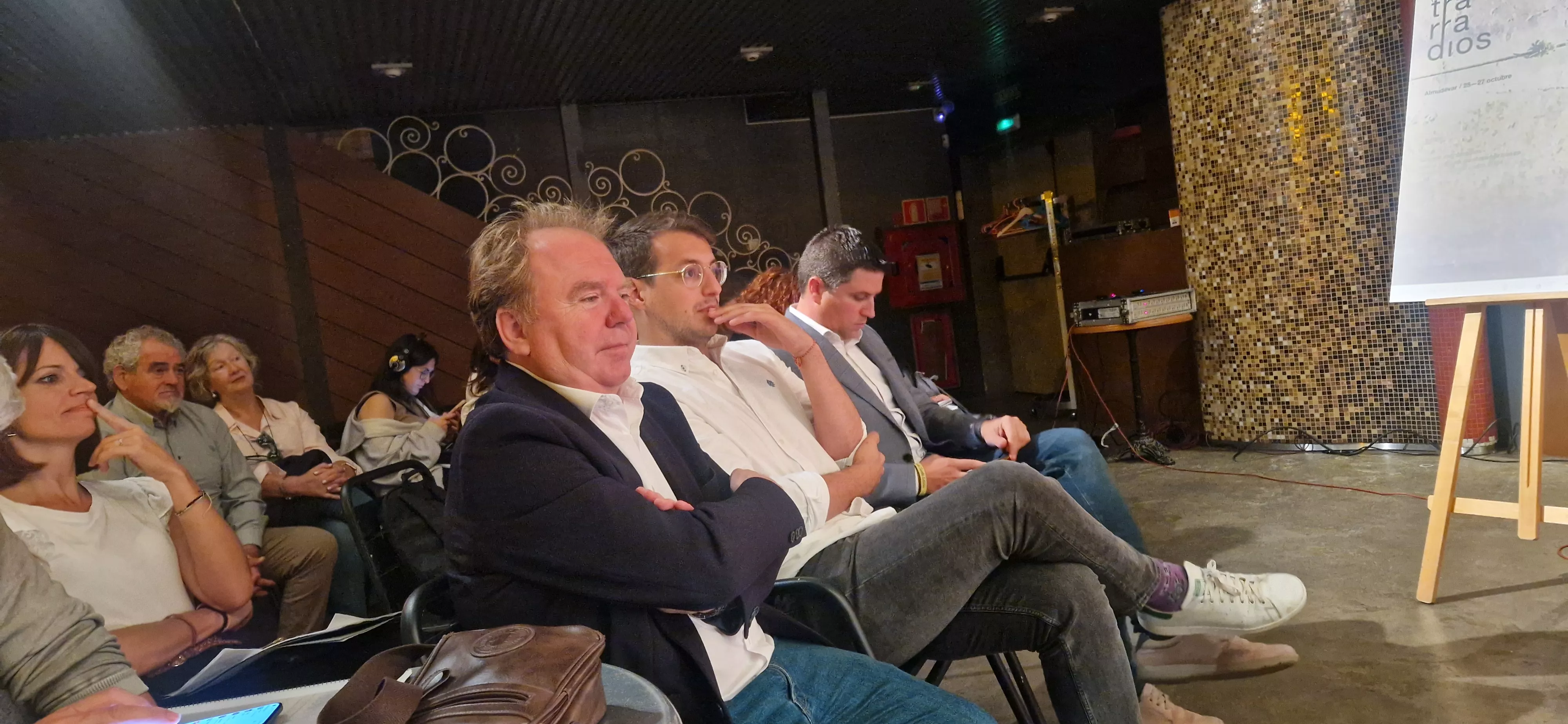 Alcaldesa de las localidades anfitrionas de Extrarradios. Foto Myriam Martínez