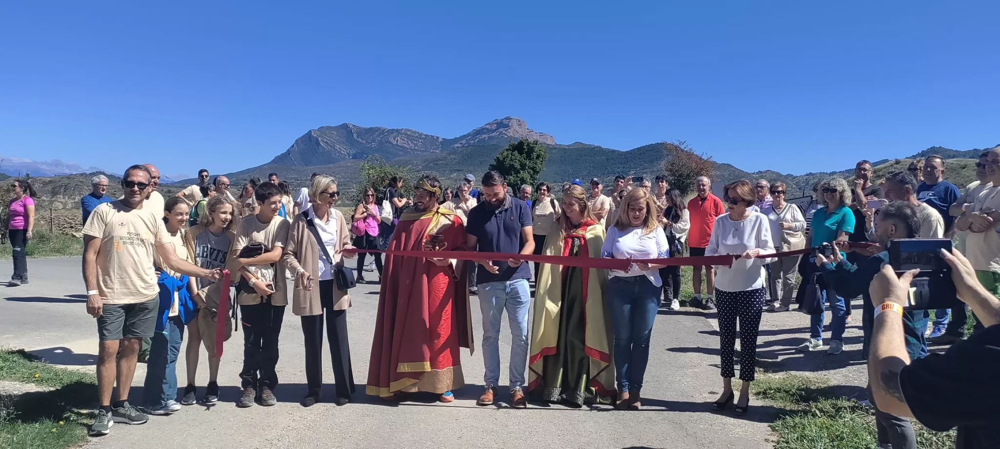 Inauguración del Sendero del Santo Grial