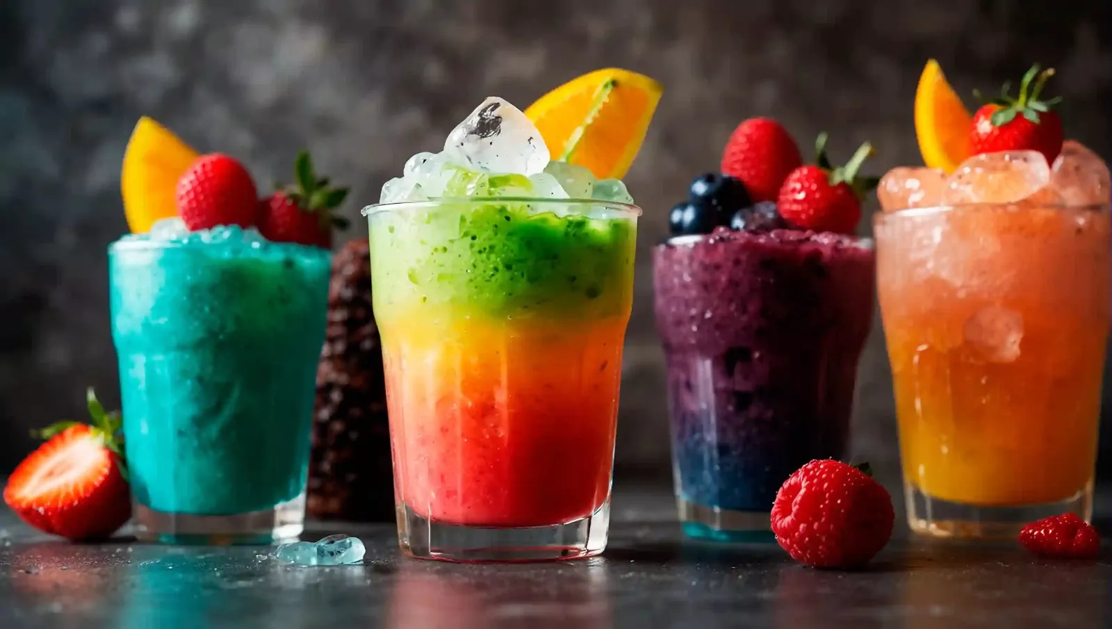 Raspados de frutas