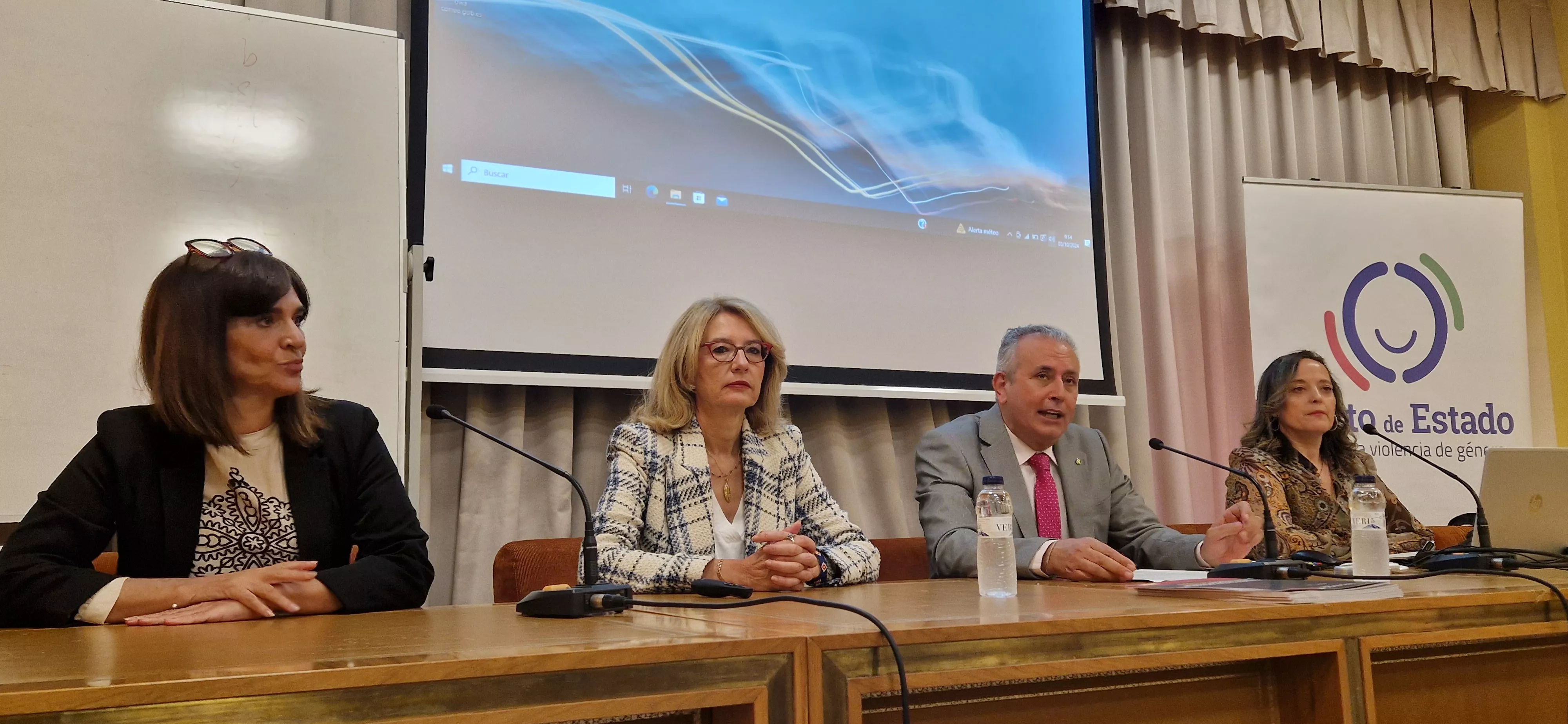 Cristina Puigdengolas, María de los Ángeles Sánchez, José Carlos Campos y Carmen García. Foto Myriam Martínez Cristina Puigdengolas, María de los Ángeles Sánchez, José Carlos Campos y Carmen García. Foto Myriam Martínez