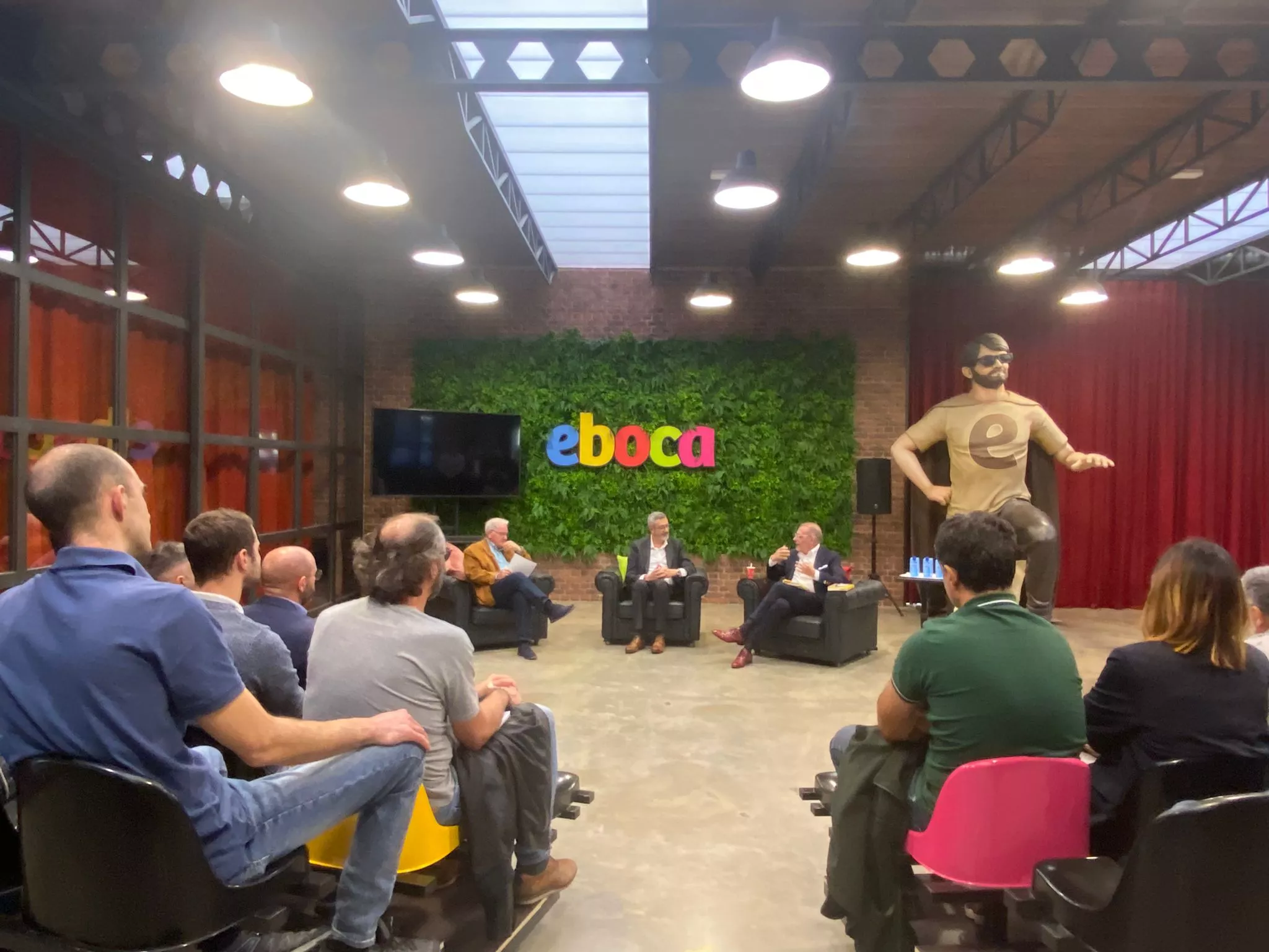 José Antonio de Miguel, Miguel Ángel Otín y Raúl Benito