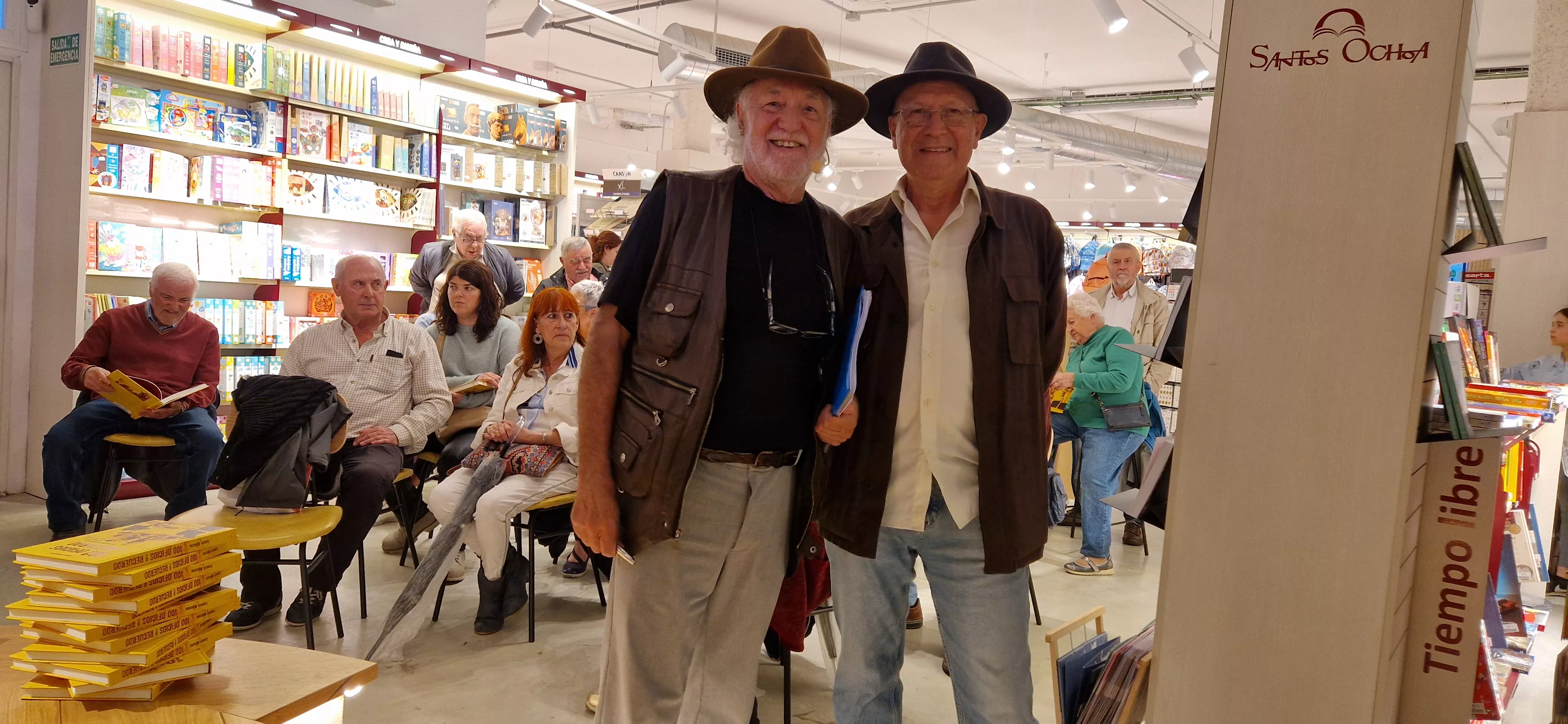 Eugenio Monesma y Severino Pallaruelo. Foto Myriam Martínez