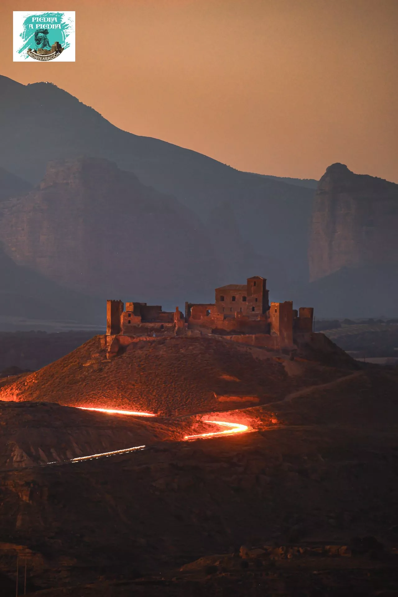 El castillo de Montearagón, epicentro de la actividad del fin de semana.