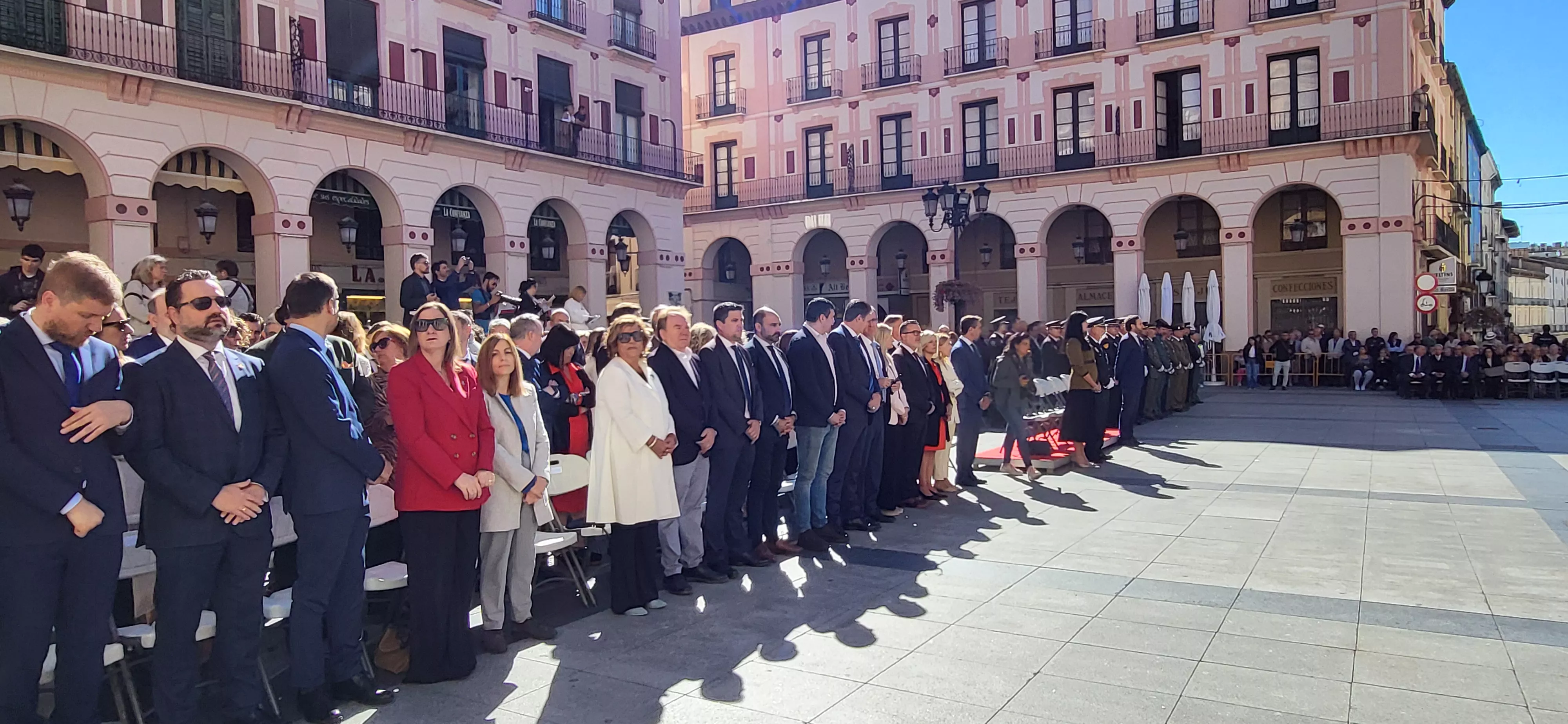 Celebración de la Policía Nacional de Huesca de la festividad de los Ángeles Custodios. Foto Mercedes Manterola