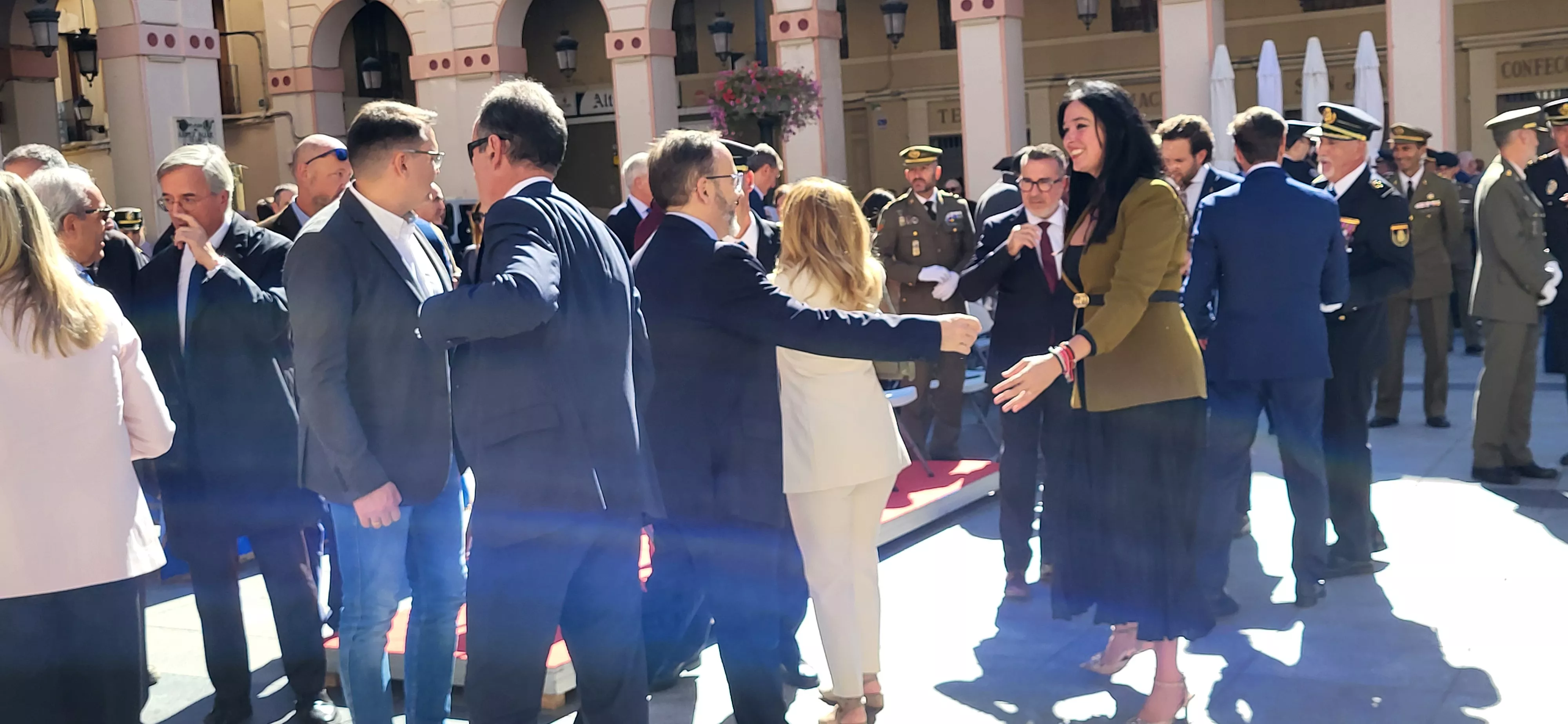 Celebración de la Policía Nacional de Huesca de la festividad de los Ángeles Custodios. Foto Mercedes Manterola