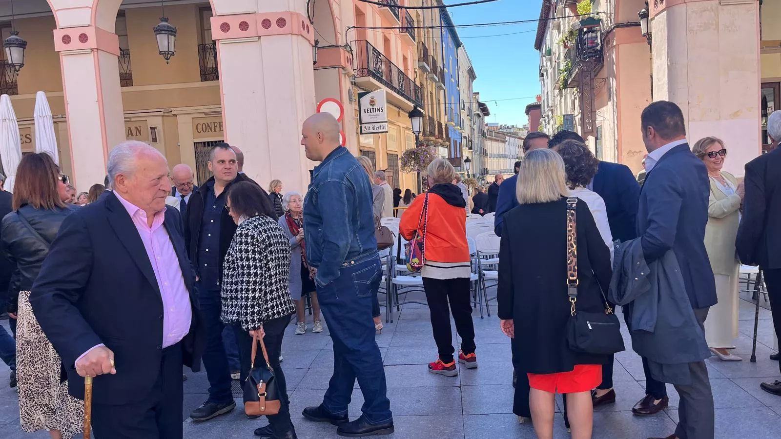 Celebración de la Policía Nacional de Huesca de la festividad de los Ángeles Custodios. Foto Mercedes Manterola