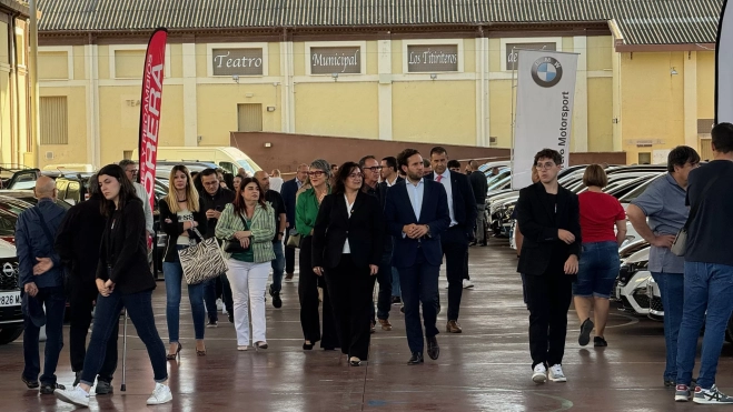 Visita de autoridades y clientes a Febivo Visita de autoridades y clientes a Febivo