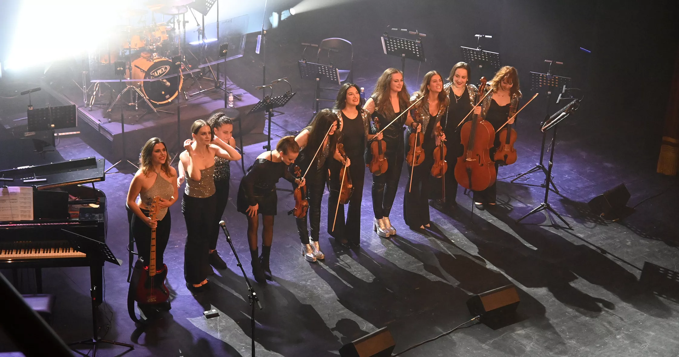 Délica Chambers Orchestra en el Teatro Olimpia. Foto Carlos Jalle