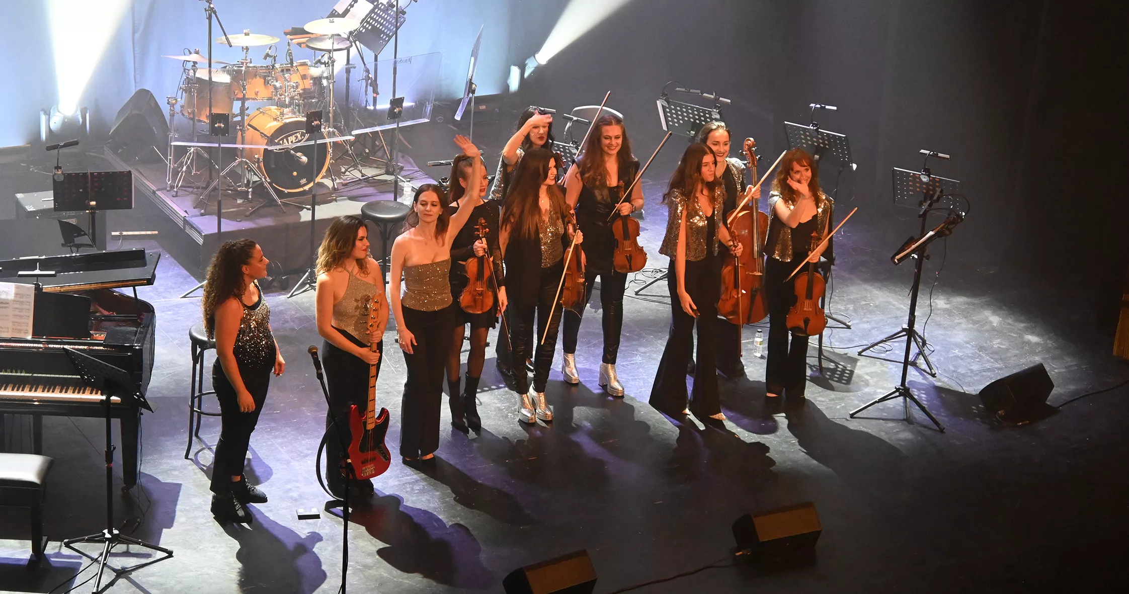 Délica Chambers Orchestra en el Teatro Olimpia. Foto Carlos Jalle