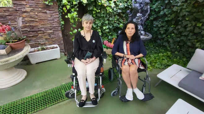 Olga Mélida y Belén Arcos, mirada al frente