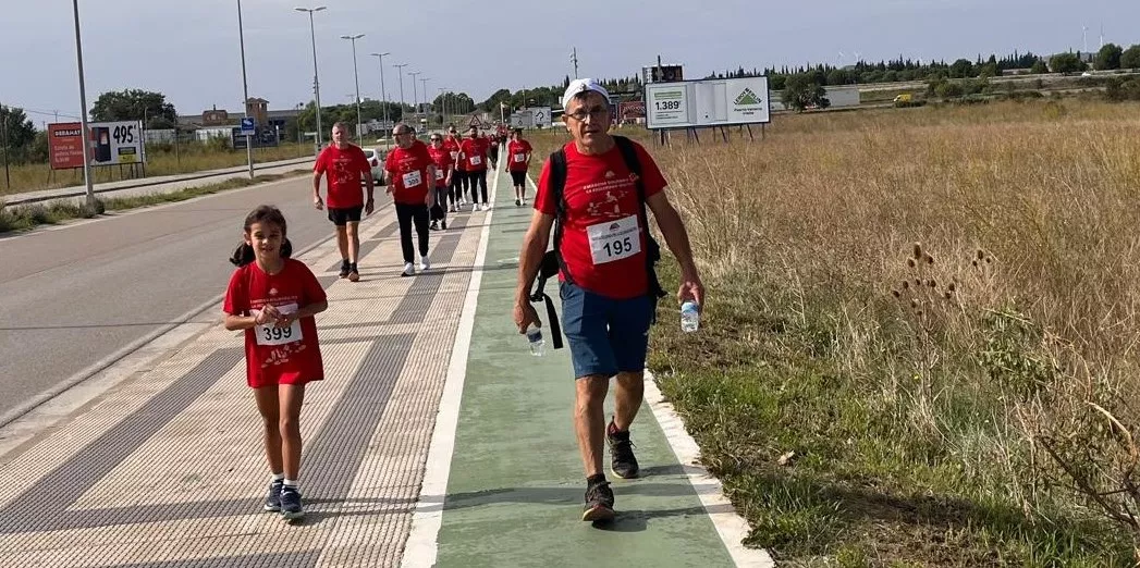 Segunda Marcha Solidaria por la Esclerosis Múltiple de Aodem. Foto Mercedes Manterola
