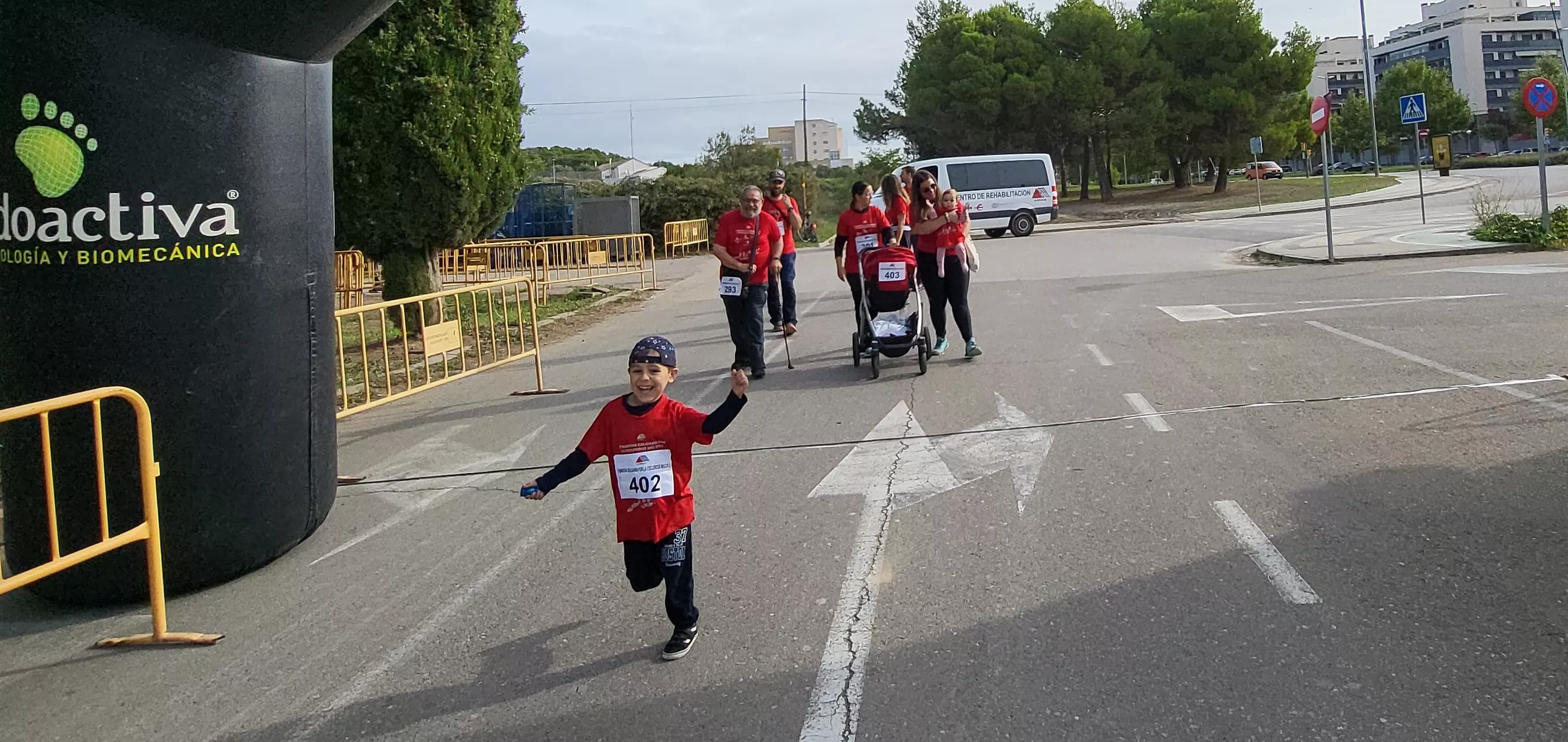 Segunda Marcha Solidaria por la Esclerosis Múltiple de Aodem. Foto Mercedes Manterola
