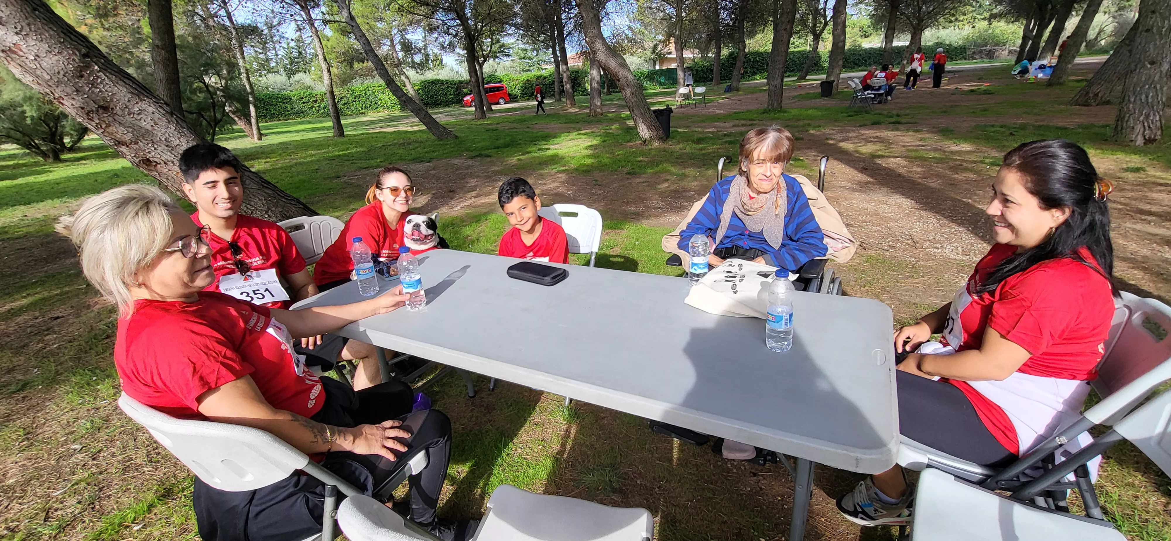 Segunda Marcha Solidaria por la Esclerosis Múltiple de Aodem. Foto Mercedes Manterola