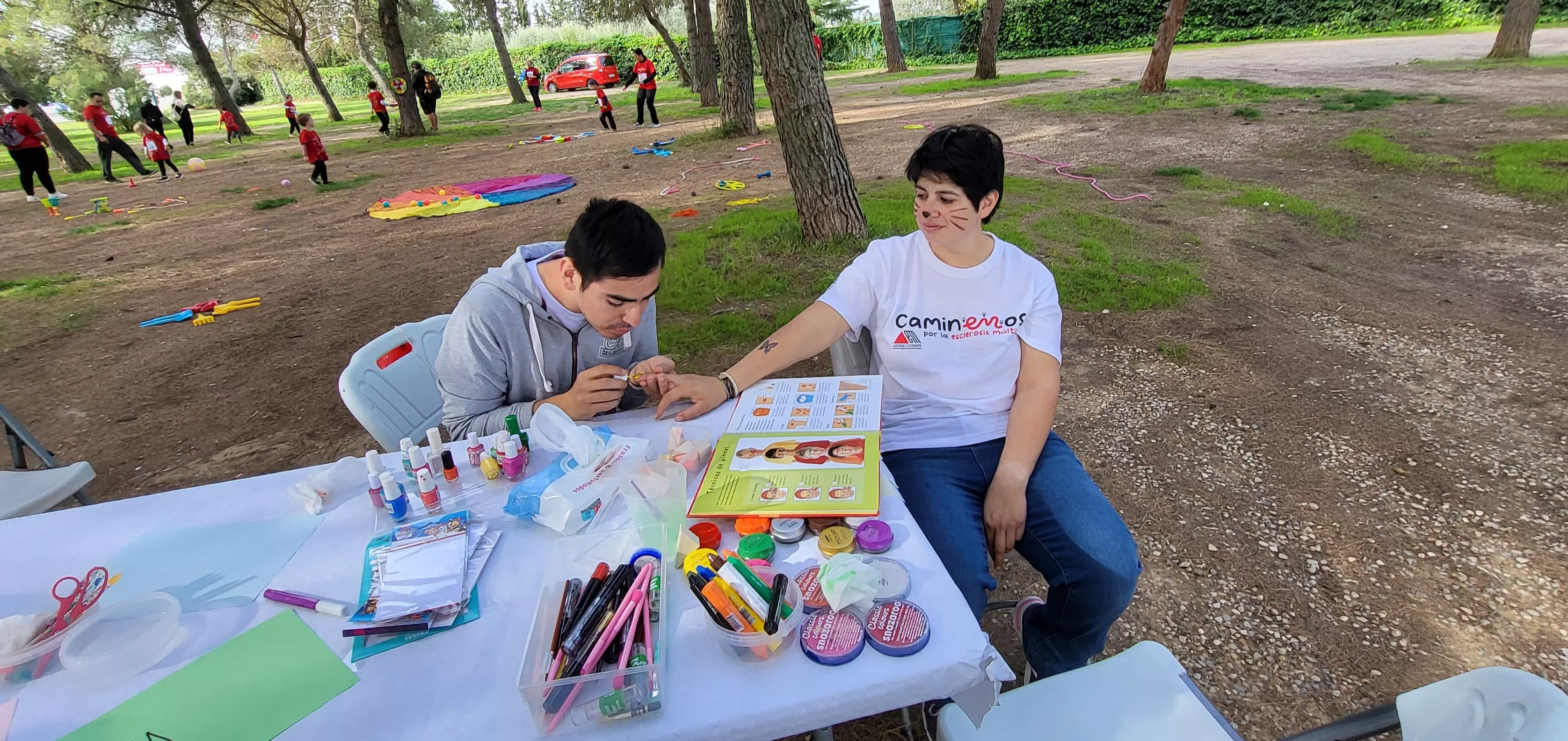 Segunda Marcha Solidaria por la Esclerosis Múltiple de Aodem. Foto Mercedes Manterola