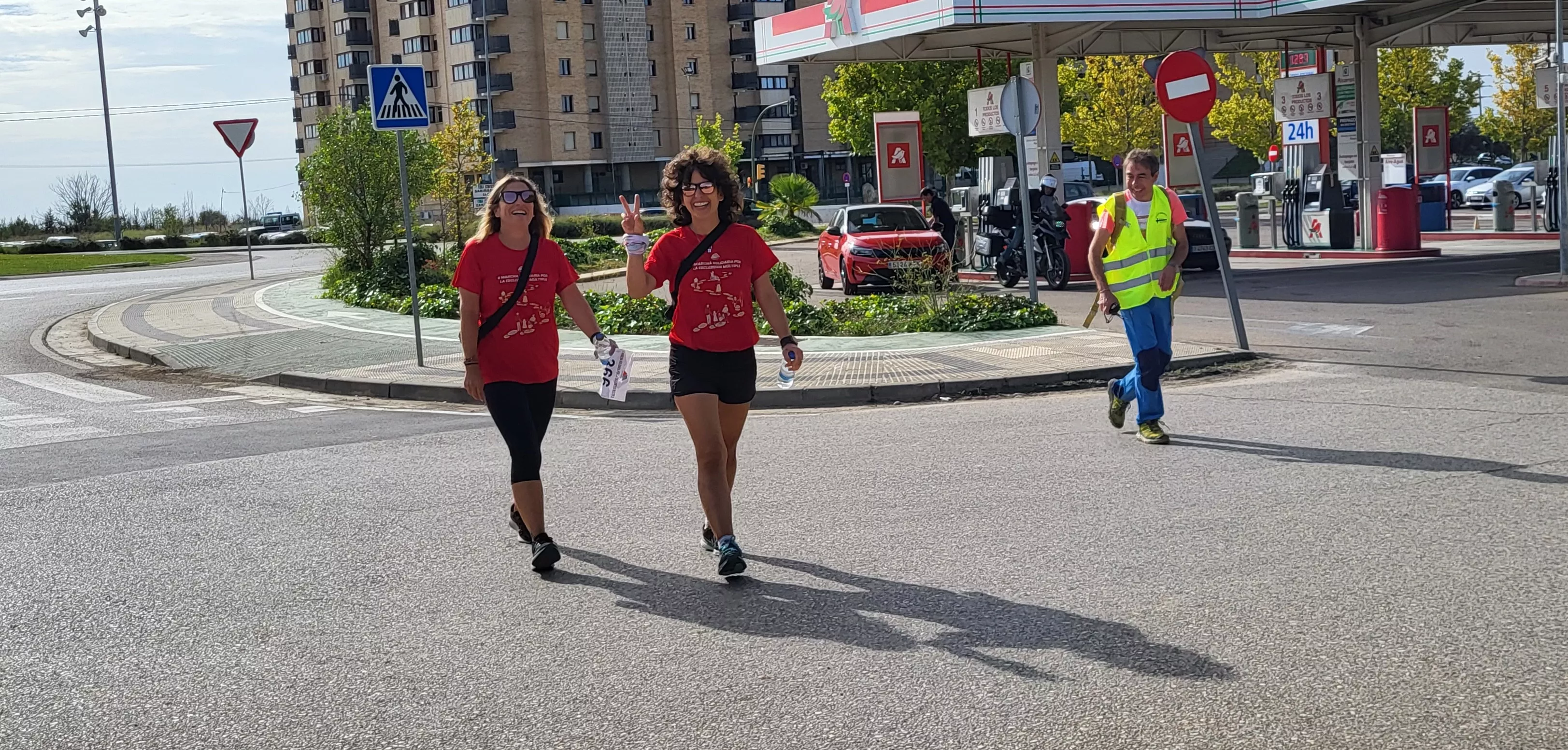 Segunda Marcha Solidaria por la Esclerosis Múltiple de Aodem. Foto Mercedes Manterola