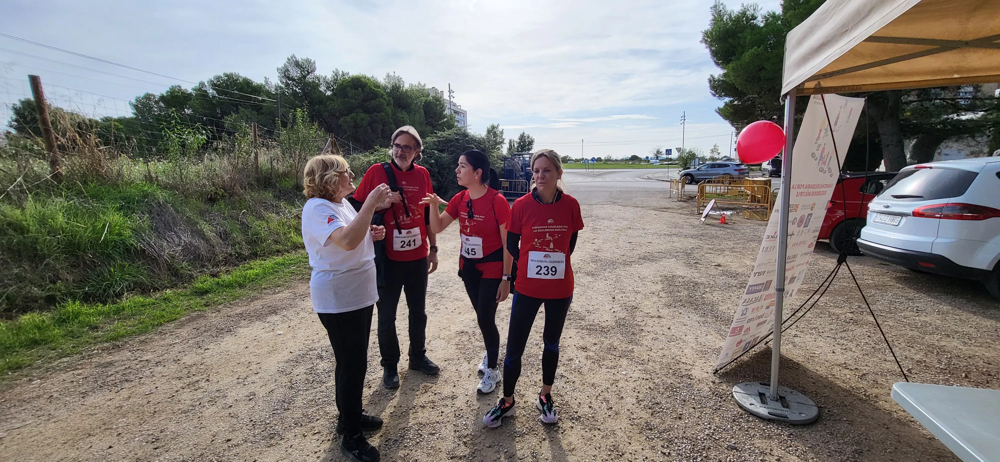 Segunda Marcha Solidaria por la Esclerosis Múltiple de Aodem. Foto Mercedes Manterola
