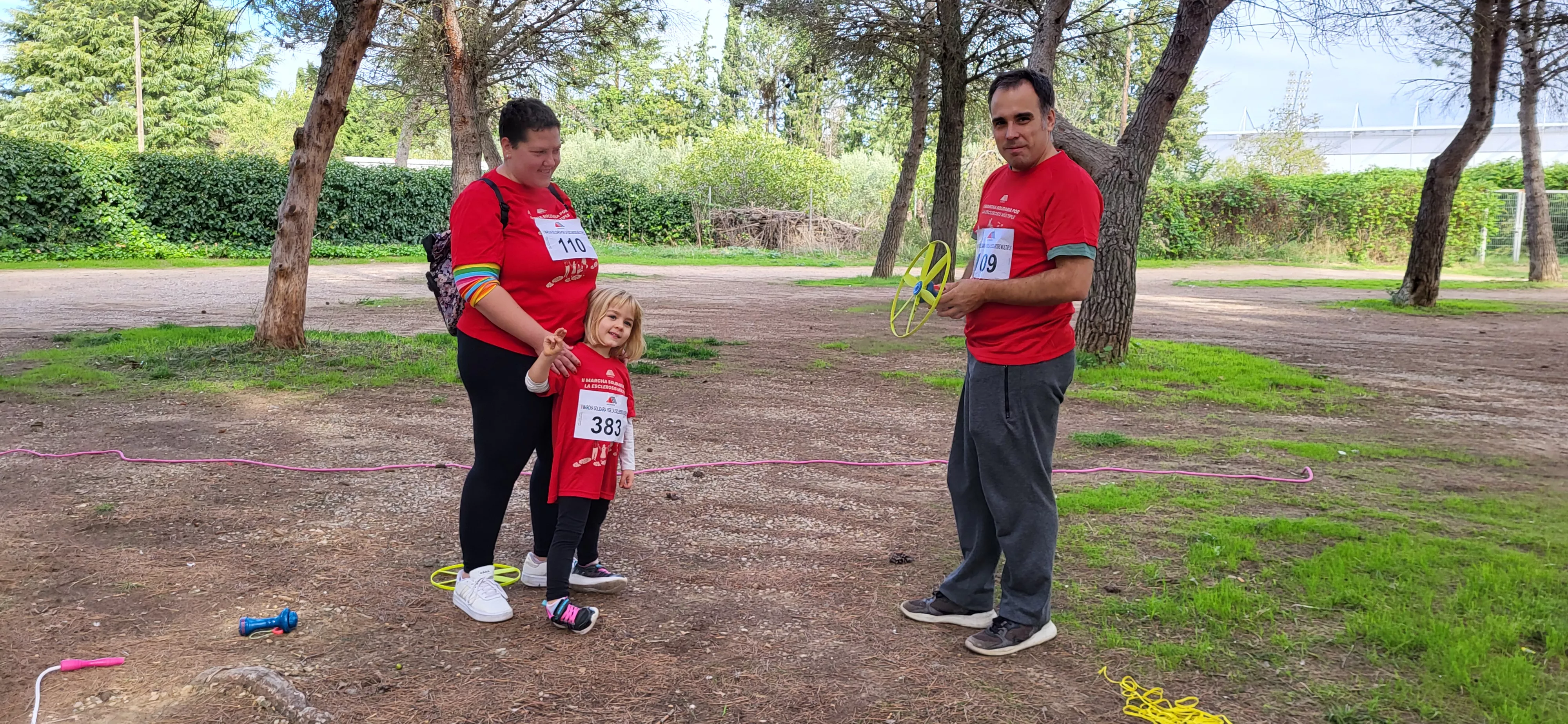 Segunda Marcha Solidaria por la Esclerosis Múltiple de Aodem. Foto Mercedes Manterola