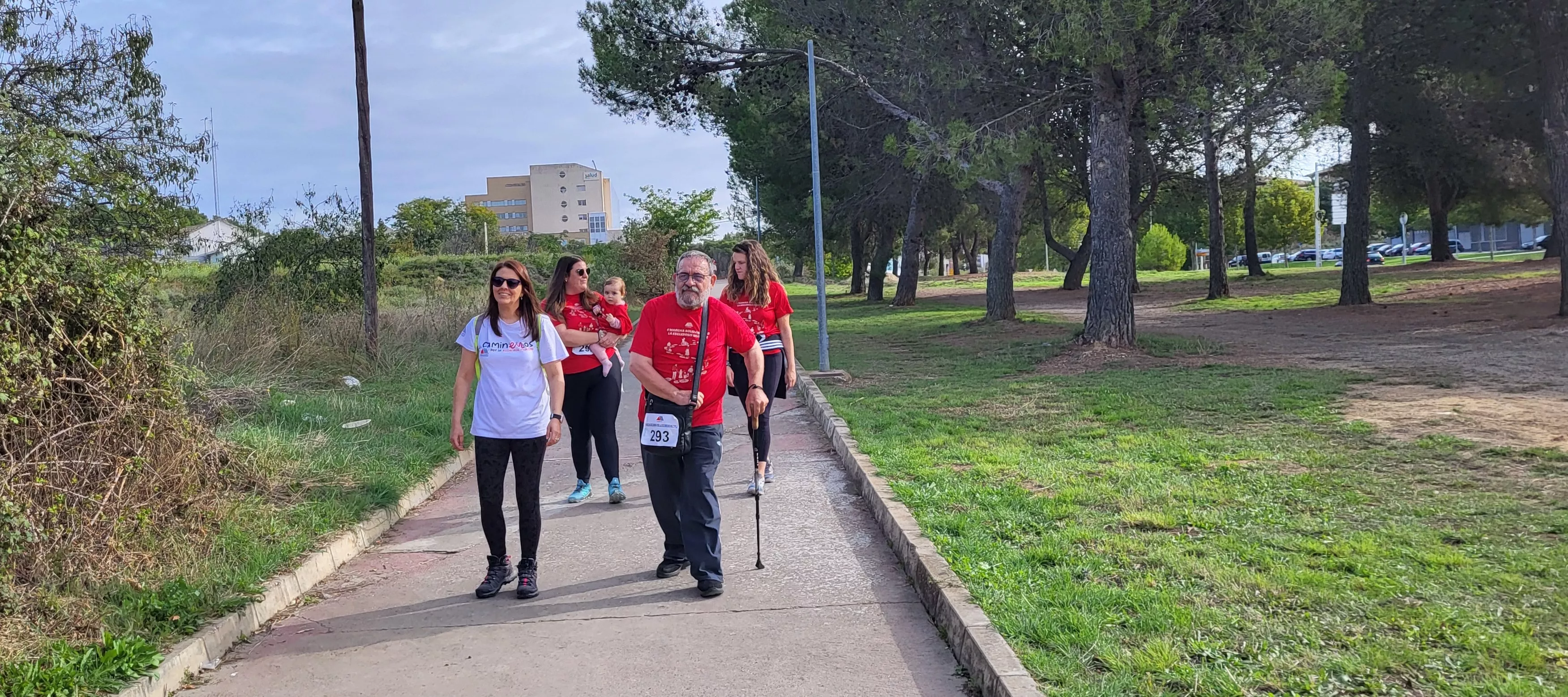 Segunda Marcha Solidaria por la Esclerosis Múltiple de Aodem. Foto Mercedes Manterola
