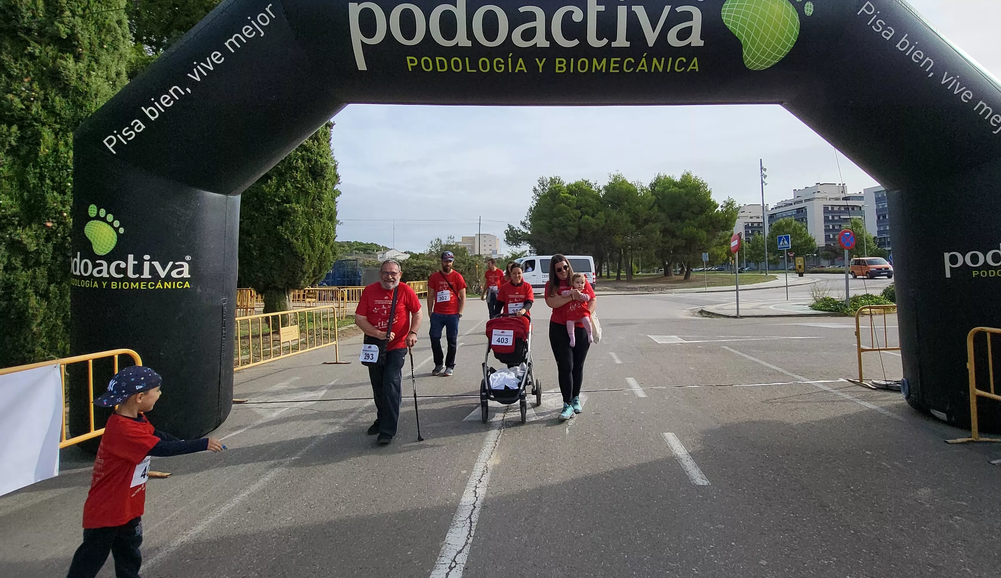 Segunda Marcha Solidaria por la Esclerosis Múltiple de Aodem. Foto Mercedes Manterola