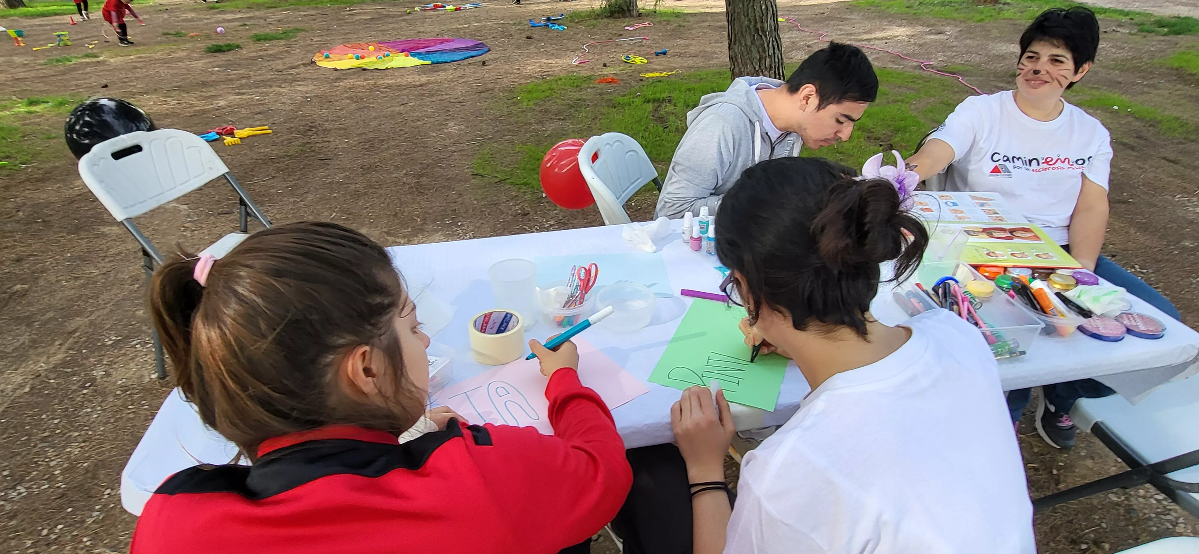 Segunda Marcha Solidaria por la Esclerosis Múltiple de Aodem. Foto Mercedes Manterola