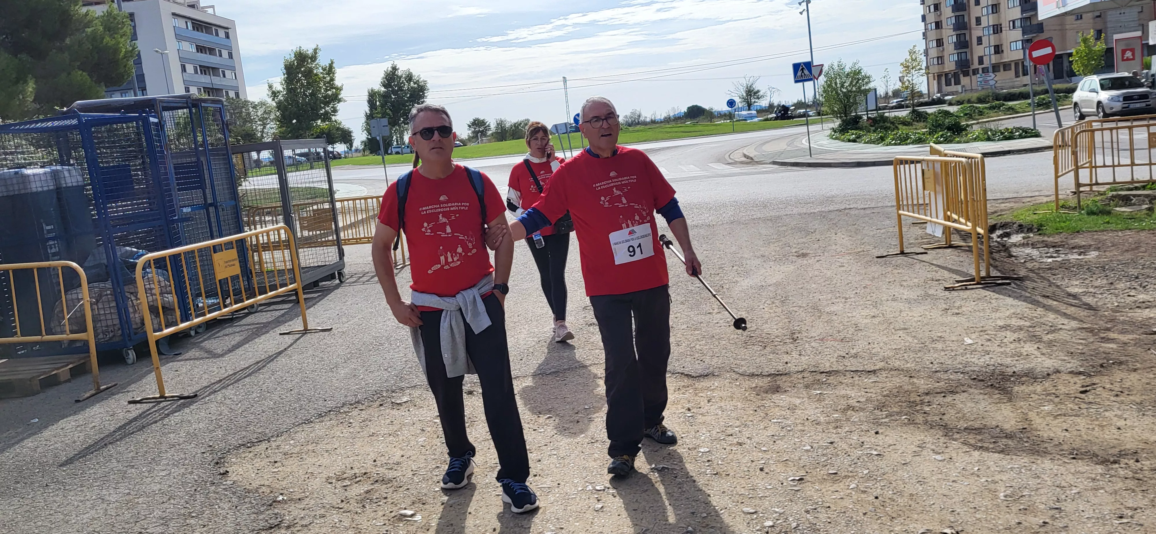 Segunda Marcha Solidaria por la Esclerosis Múltiple de Aodem. Foto Mercedes Manterola