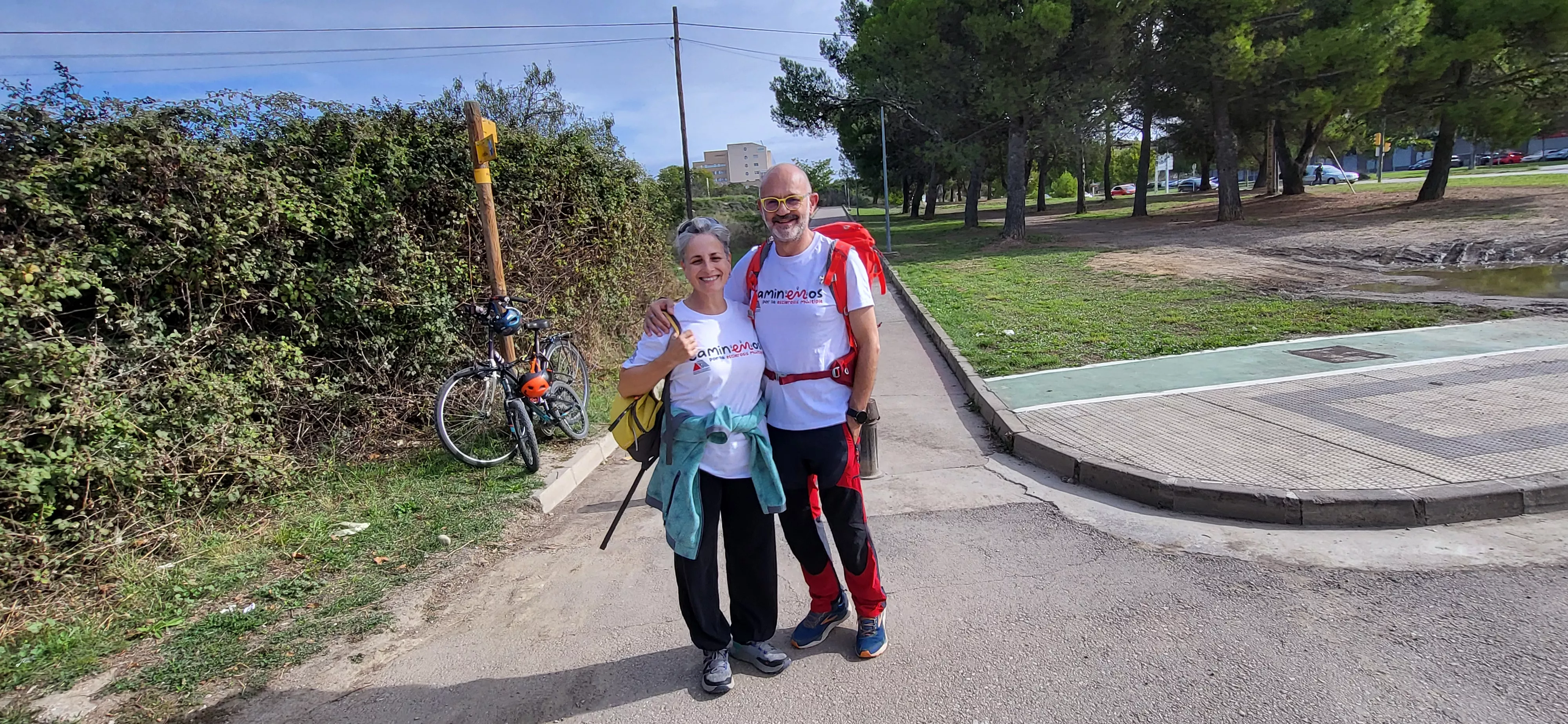 Segunda Marcha Solidaria por la Esclerosis Múltiple de Aodem. Foto Mercedes Manterola