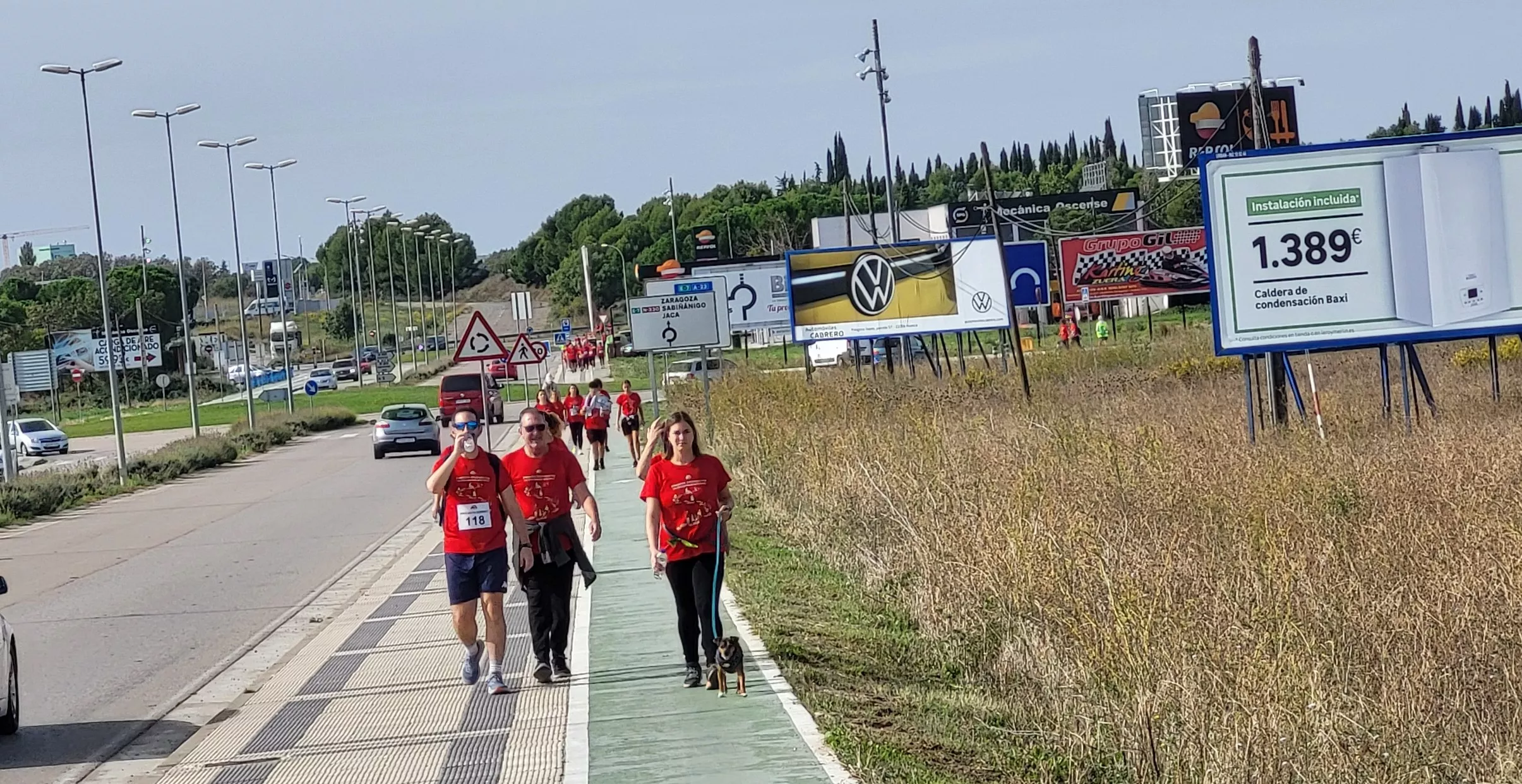 Segunda Marcha Solidaria por la Esclerosis Múltiple de Aodem. Foto Mercedes Manterola