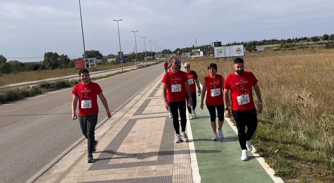 Segunda Marcha Solidaria por la Esclerosis Múltiple de Aodem. Foto Mercedes Manterola