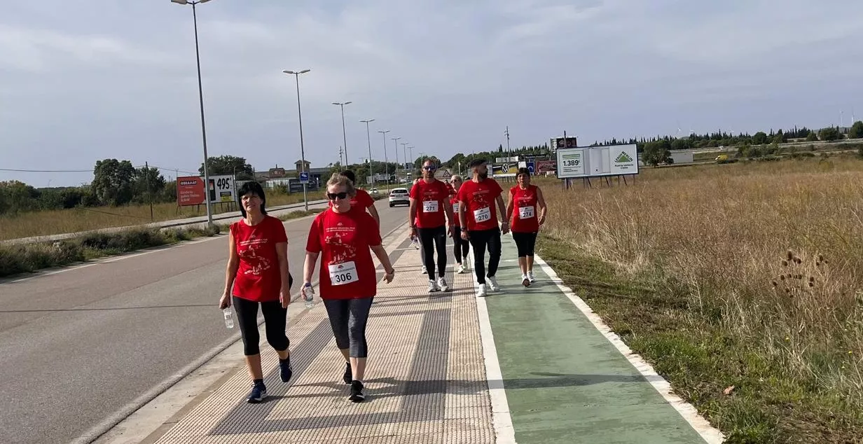 Segunda Marcha Solidaria por la Esclerosis Múltiple de Aodem. Foto Mercedes Manterola