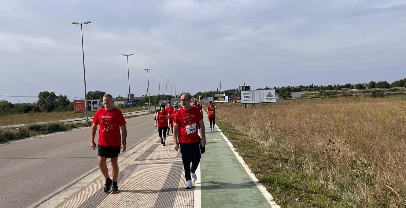 Segunda Marcha Solidaria por la Esclerosis Múltiple de Aodem. Foto Mercedes Manterola