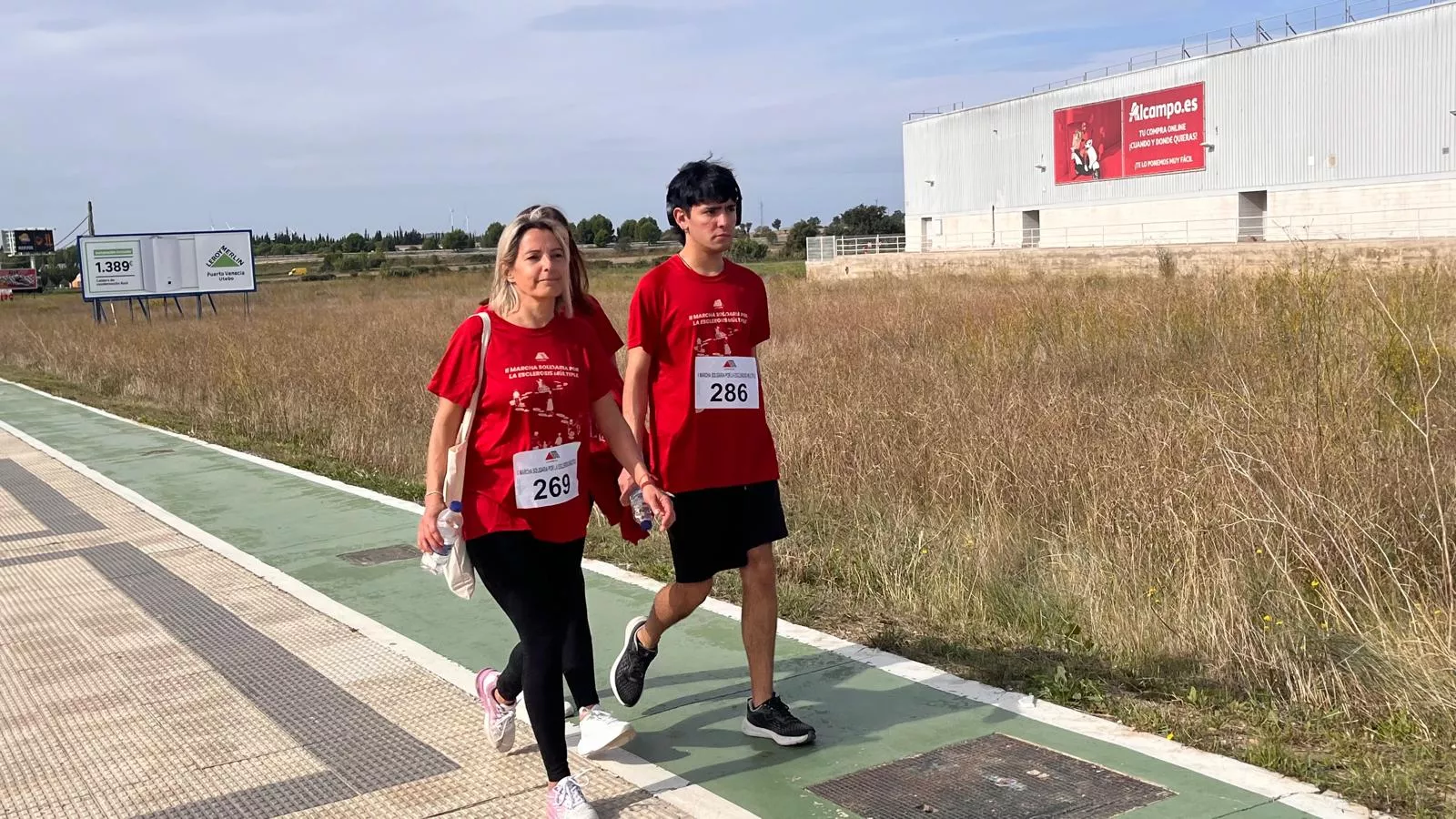 Segunda Marcha Solidaria por la Esclerosis Múltiple de Aodem. Foto Mercedes Manterola