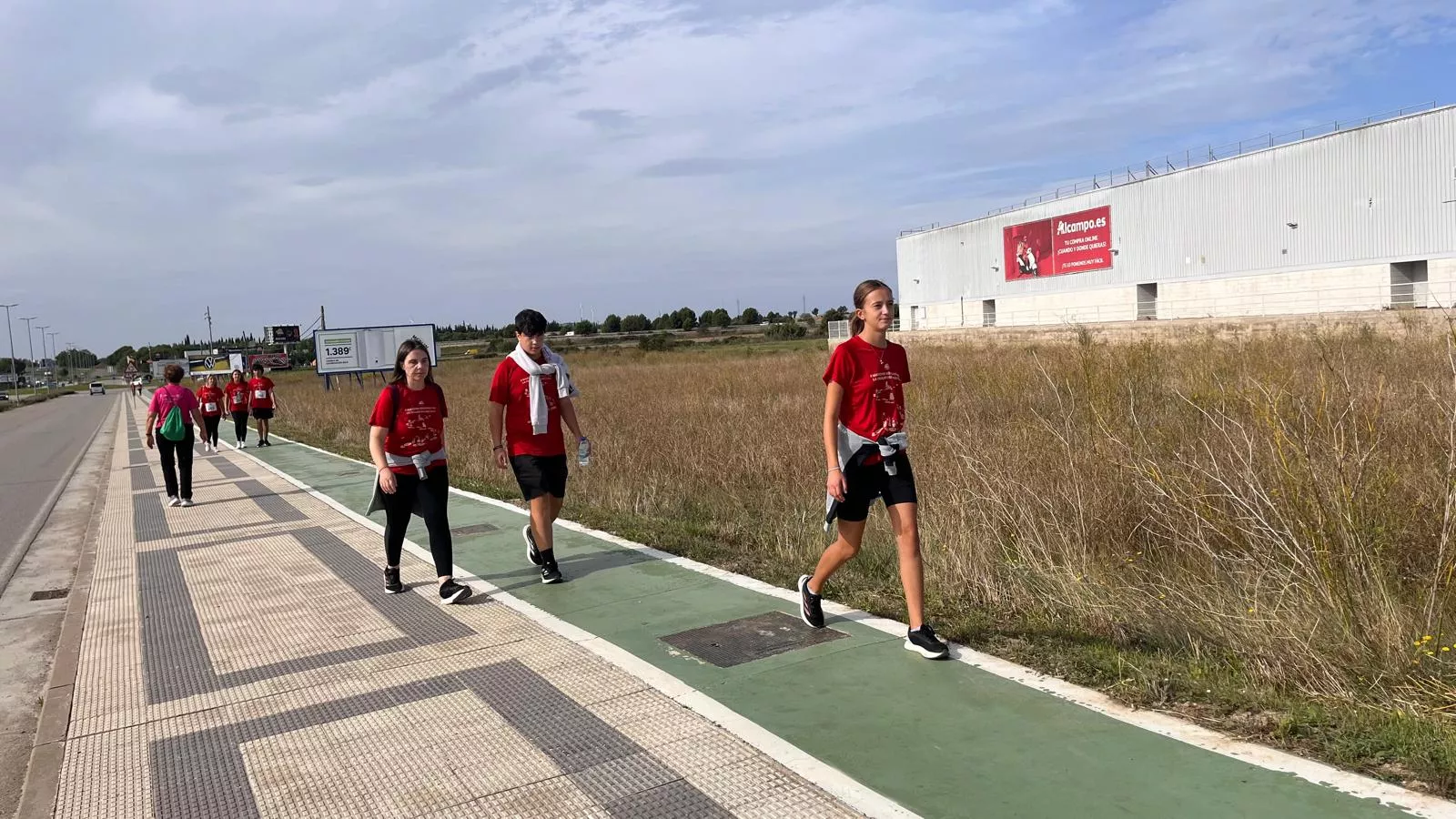 Segunda Marcha Solidaria por la Esclerosis Múltiple de Aodem. Foto Mercedes Manterola