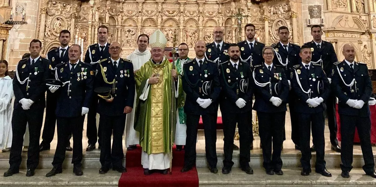 Celebración de la fiesta de la Policía Local de Barbastro