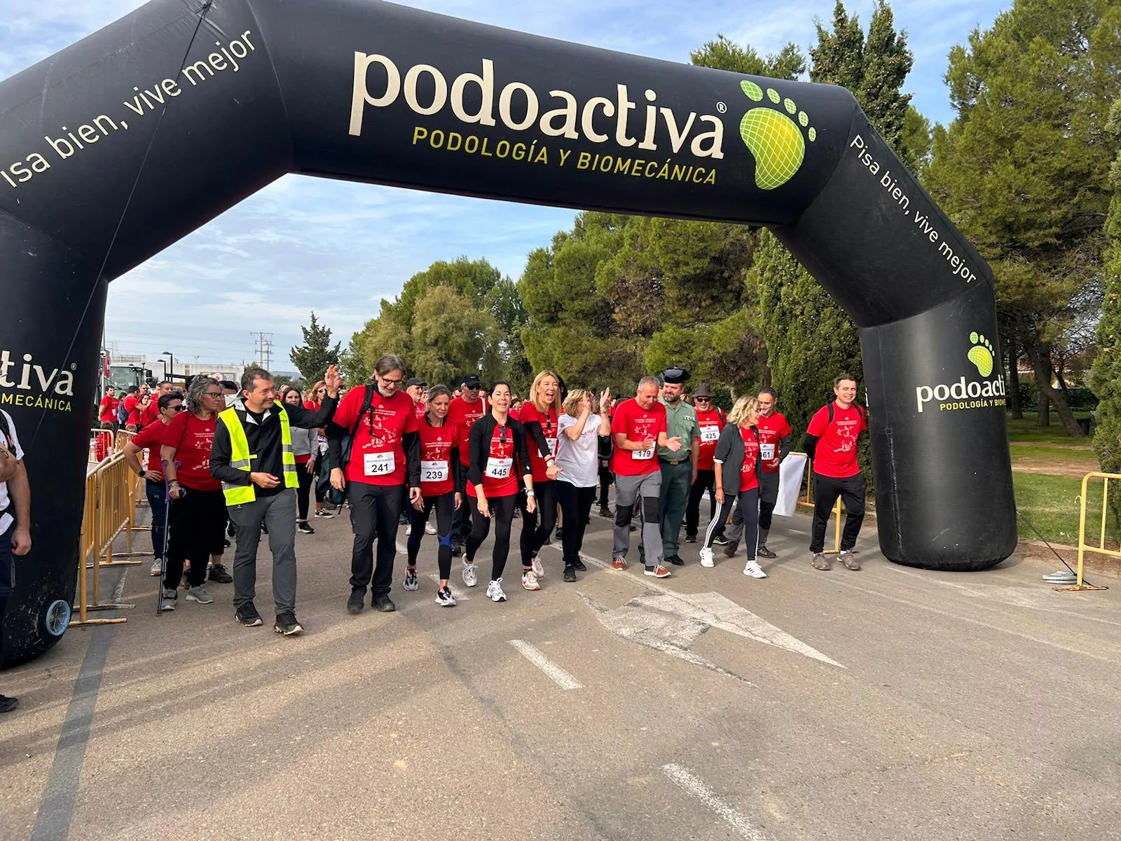 Segunda Marcha Solidaria por la Esclerosis Múltiple de Aodem. 