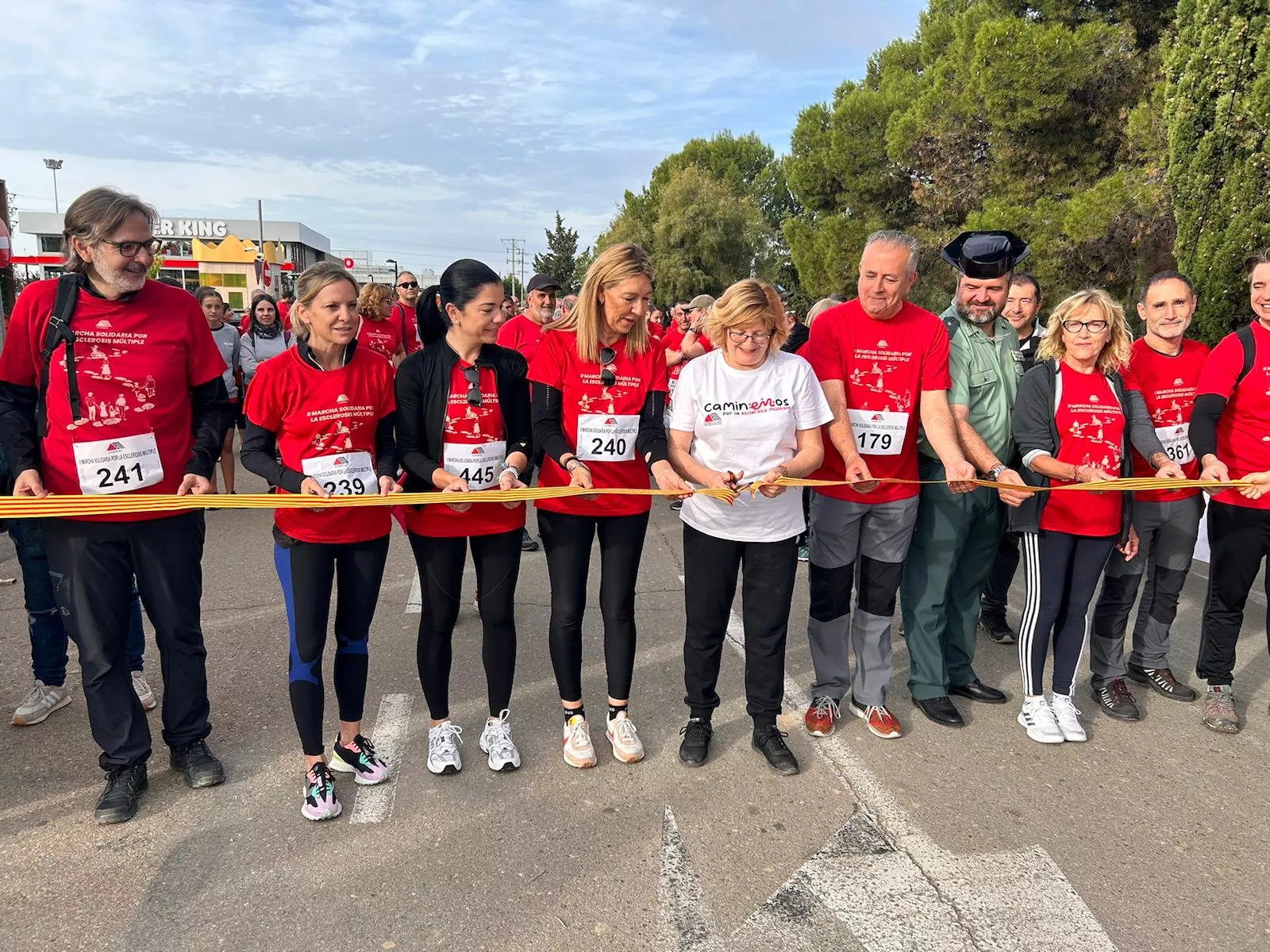 Segunda Marcha Solidaria por la Esclerosis Múltiple de Aodem. 