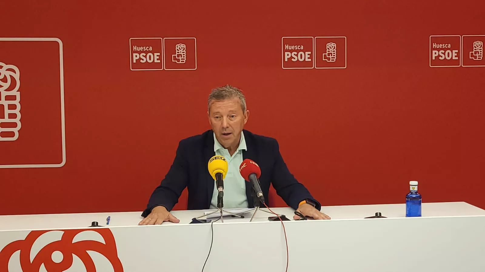 Chema Orús, candidato a encabezar la delegación oscense en el Congreso Federal