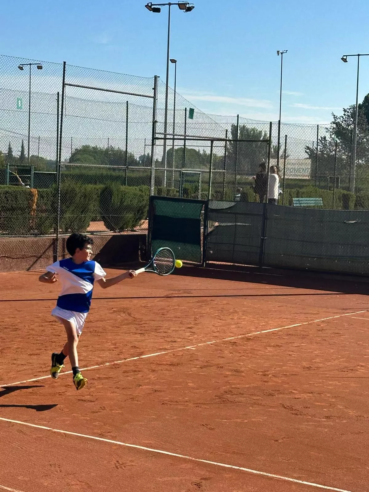 Imagen de archivo del torneo José María Artero en el Club Tenis Osca Imagen de archivo del torneo José María Artero en el Club Tenis Osca