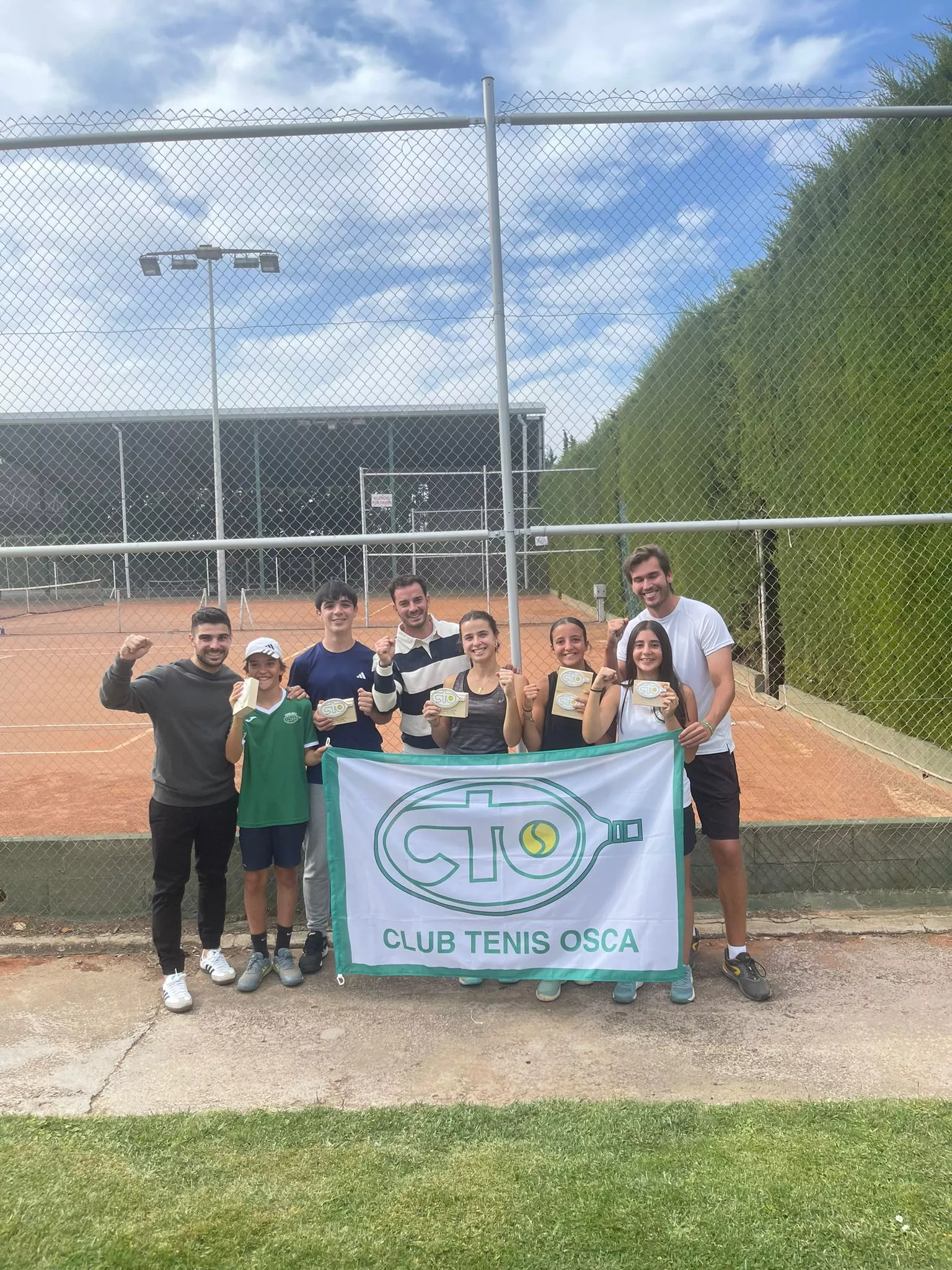 Imágenes del torneo José María Artero en el Club Tenis Osca