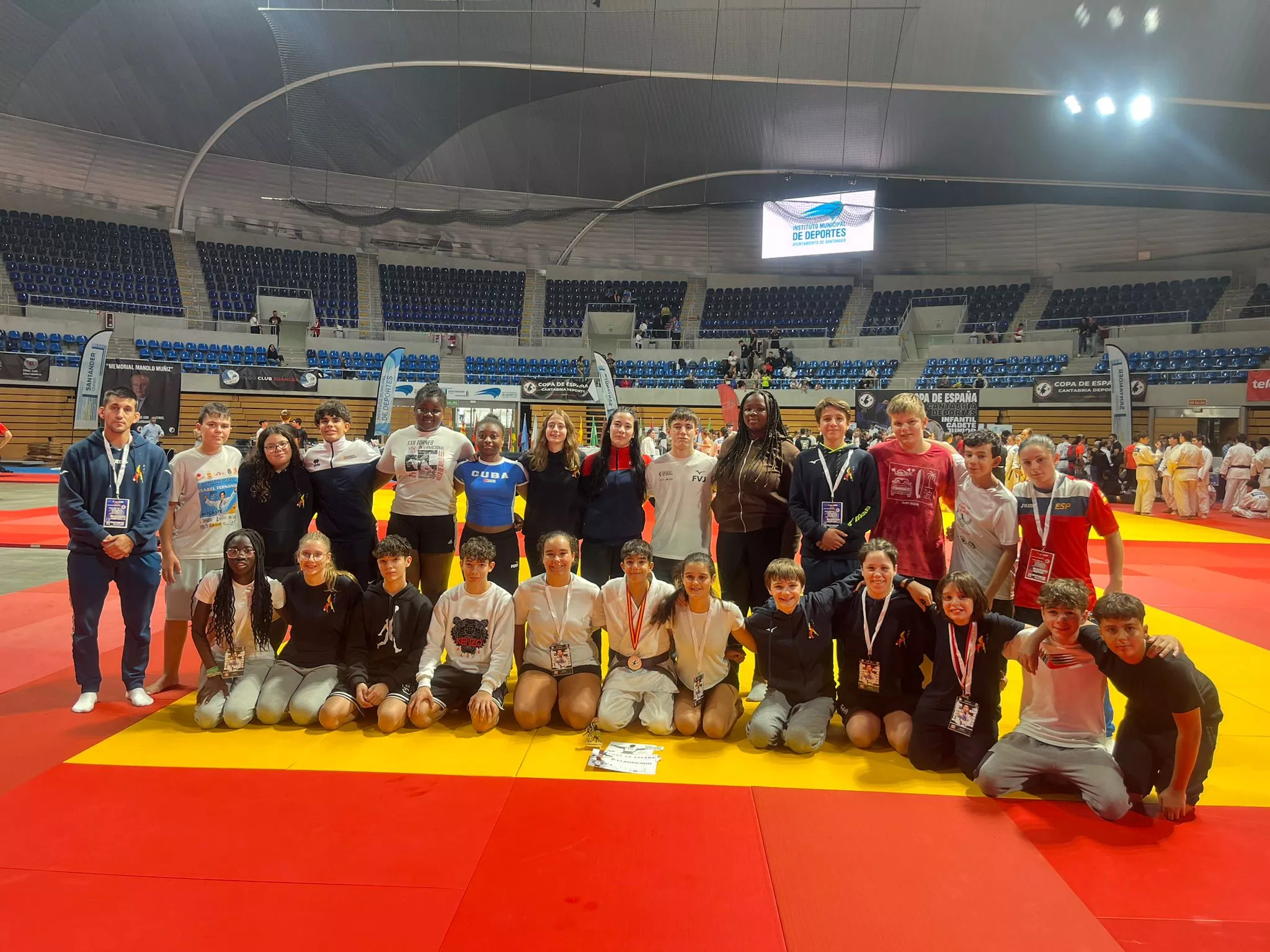 CLUB JUDO BINEFAR Y TAMARITE CLUB DE JUDO EN LA SUPERCOPA CANTABRIA 2024