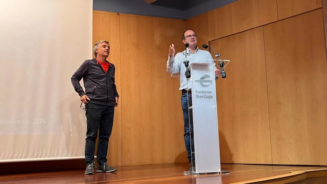 Juan Ignacio López y Alfredo Serreta. Juan Ignacio López y Alfredo Serreta.