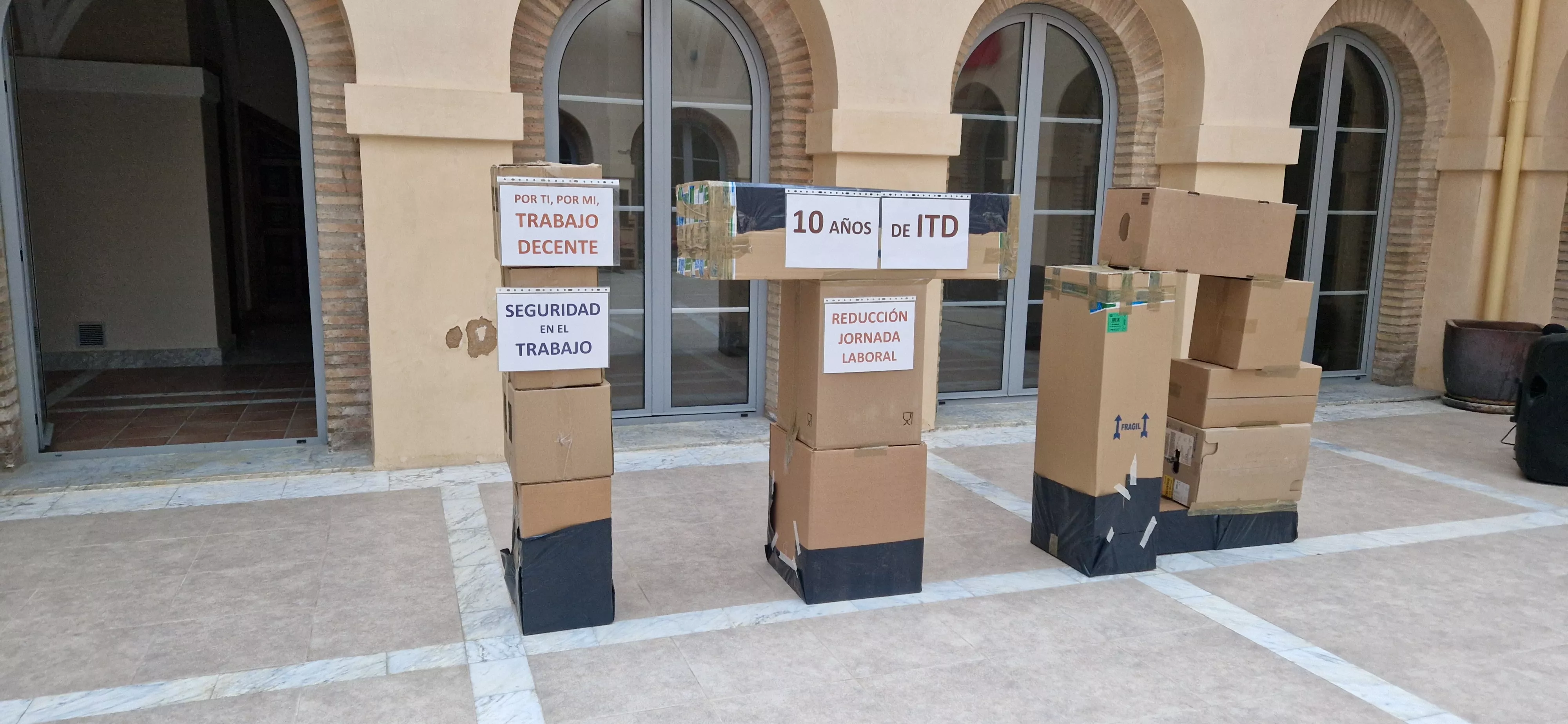  Jornada Mundial de la Iglesia por el Trabajo Decente. Foto Myriam Martínez 