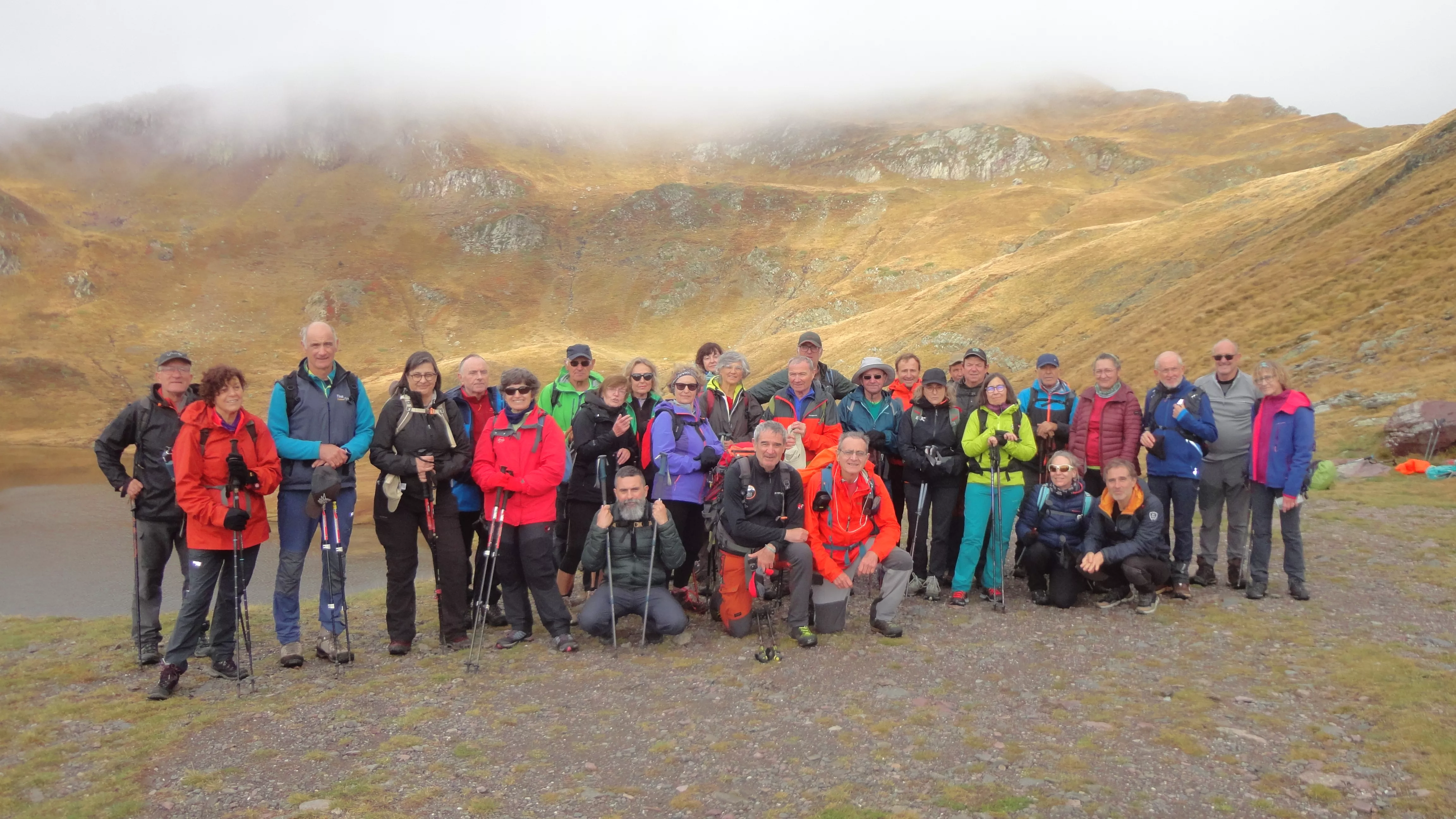 Foto del grupo que hizo la excursión. Foto: Peña Guara