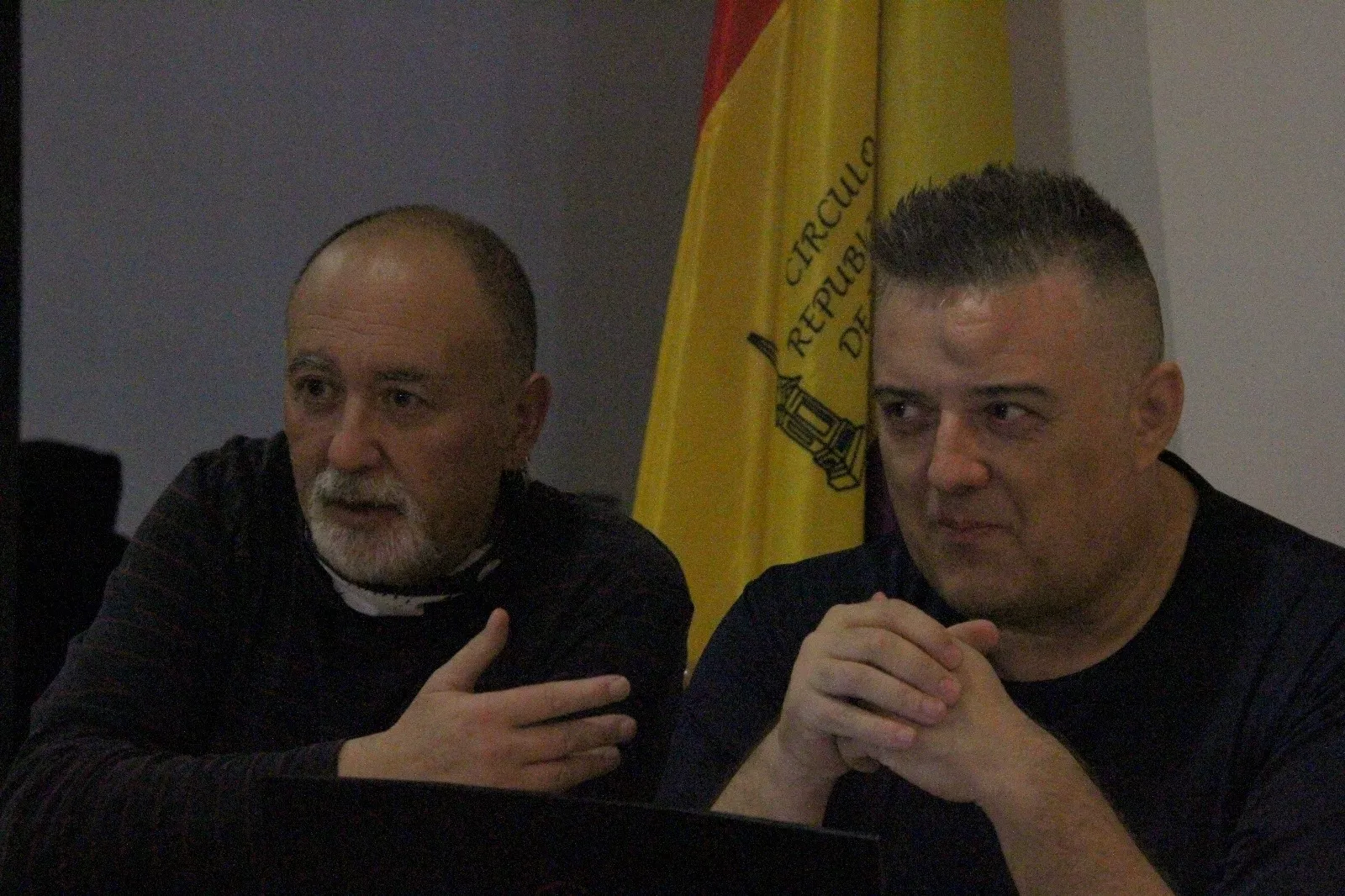 Presentación del libro Memorias de un brigadista español de Fran Martín. Foto Carlos Neofato 