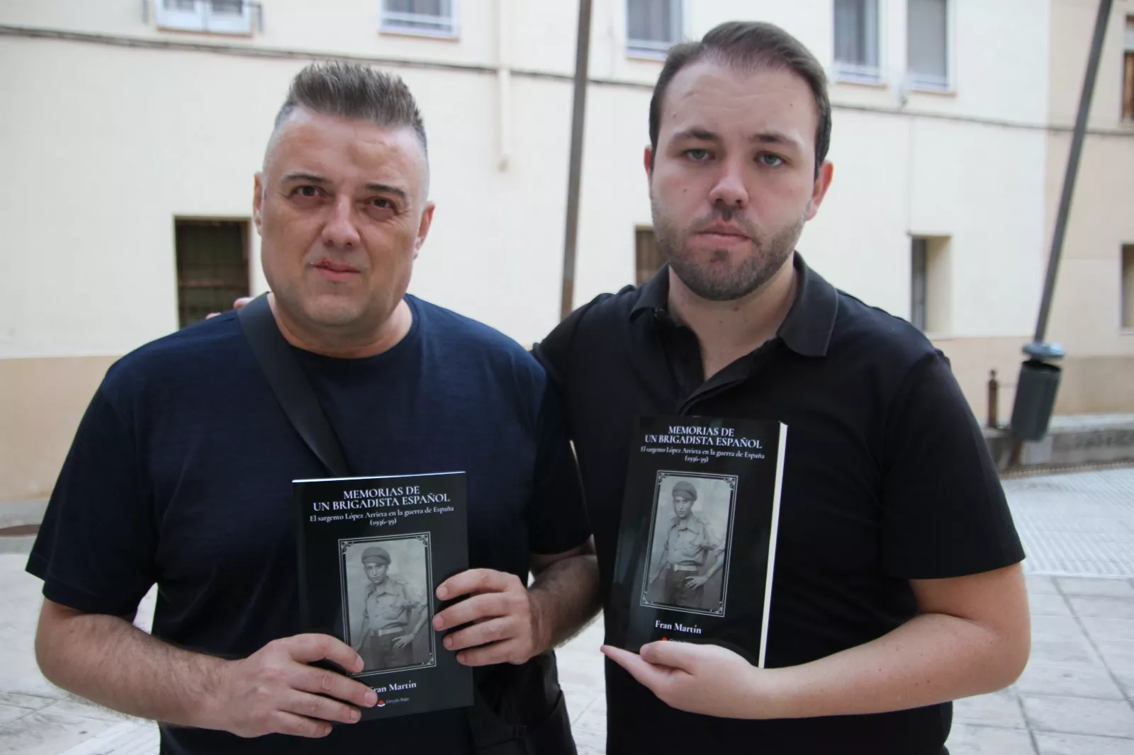 Presentación del libro Memorias de un brigadista español de Fran Martín. Foto Carlos Neofato 
