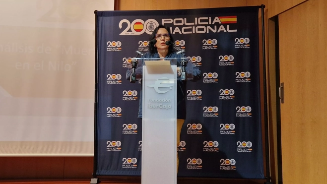 La Fundación Ibercaja, dando la bienvenido. Foto Myriam Martínez La Fundación Ibercaja, dando la bienvenido. Foto Myriam Martínez