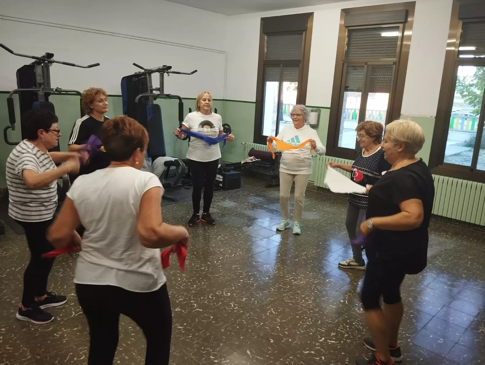 Unas 600 personas disfrutan de las actividades deportivas en Los Monegros en el nuevo curso